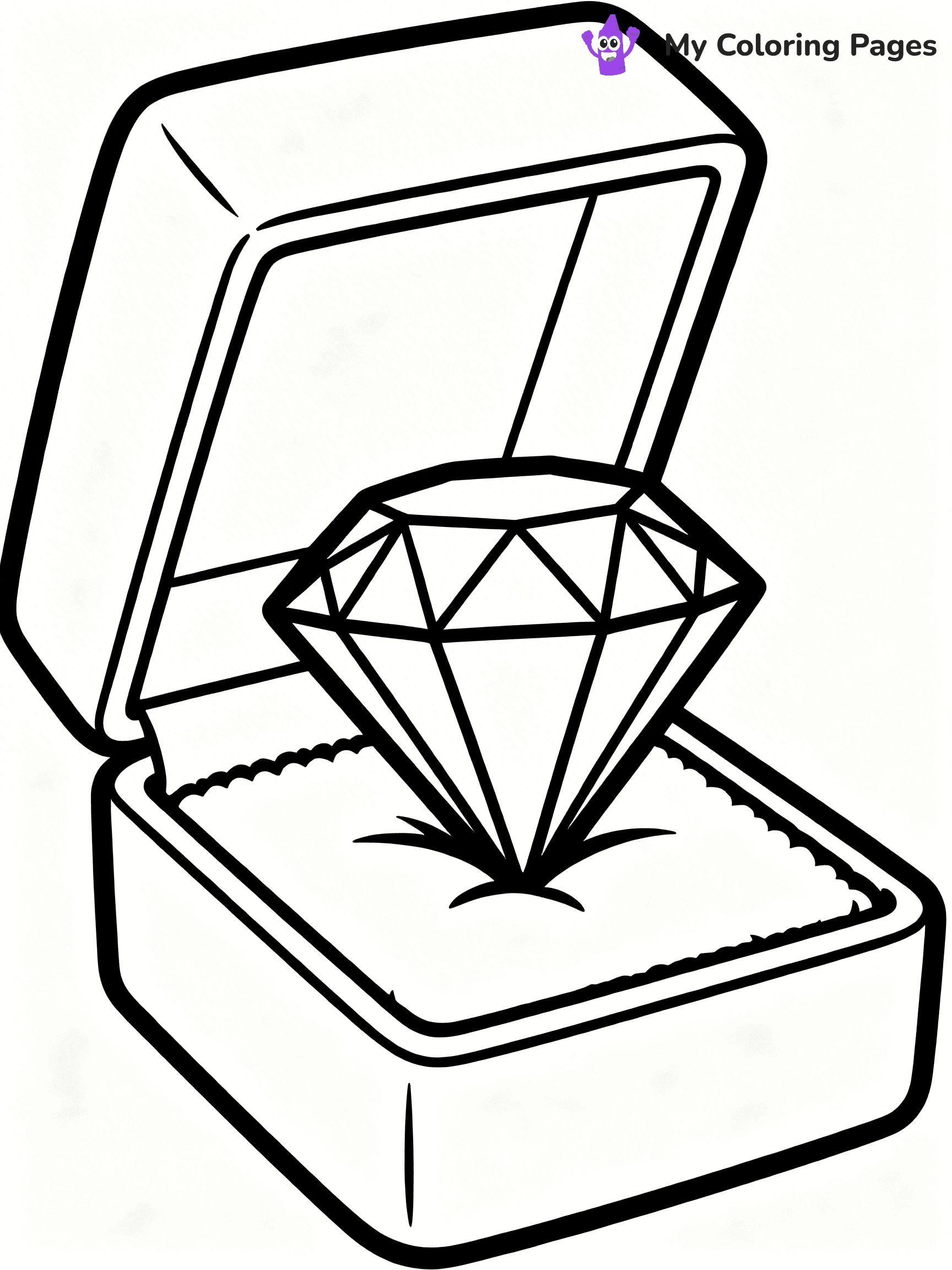Gem Coloring Pages - 45