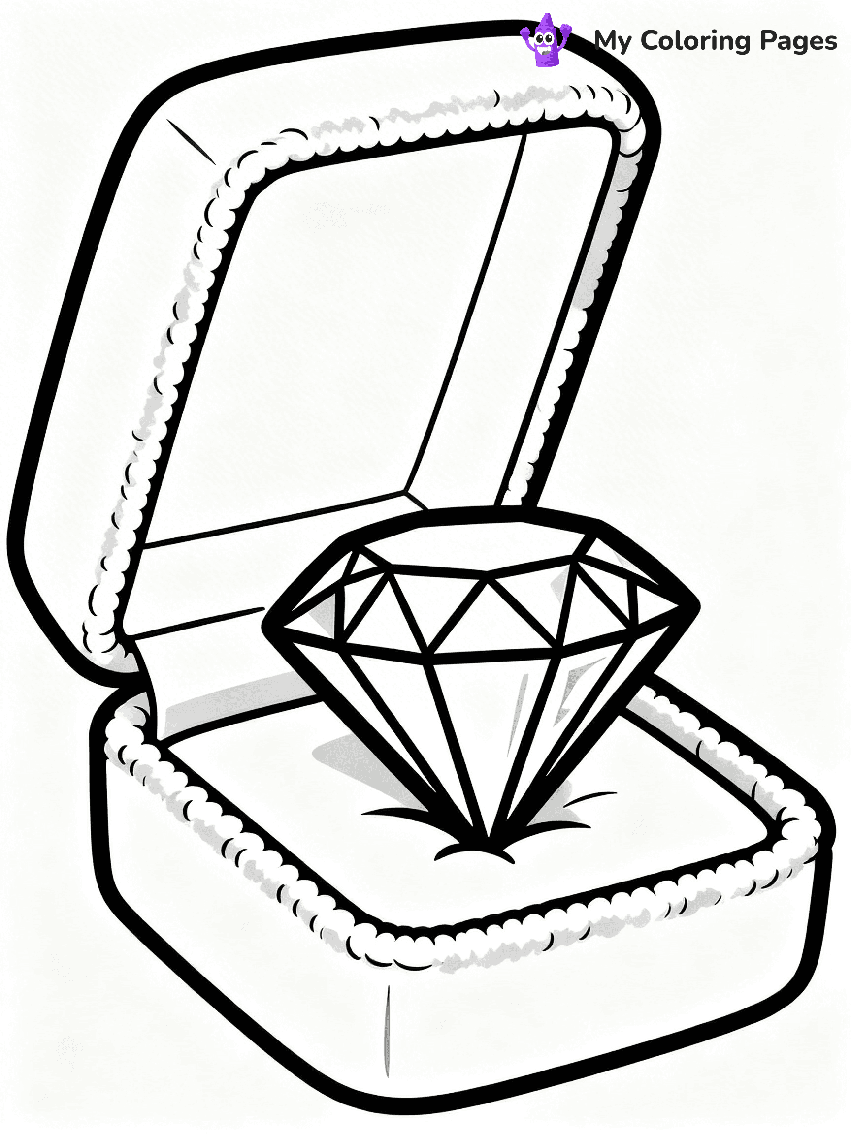 Gem Coloring Pages - 42