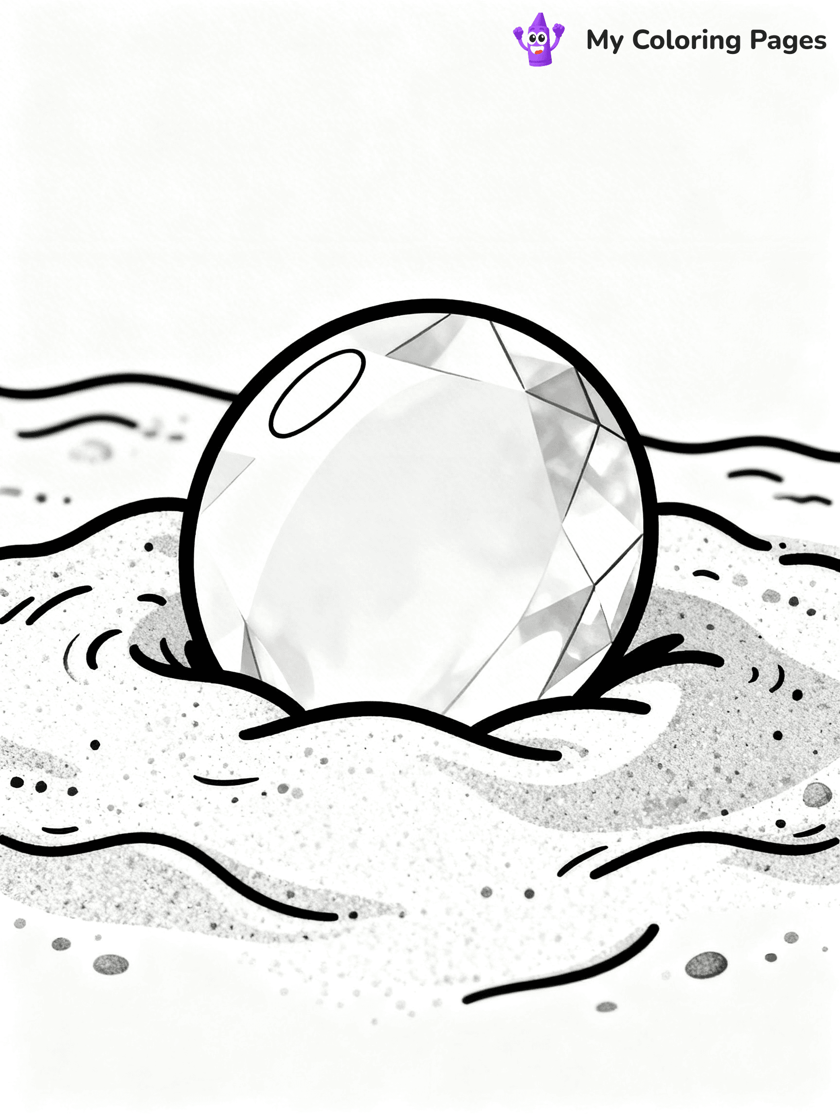 Gem Coloring Pages - 39