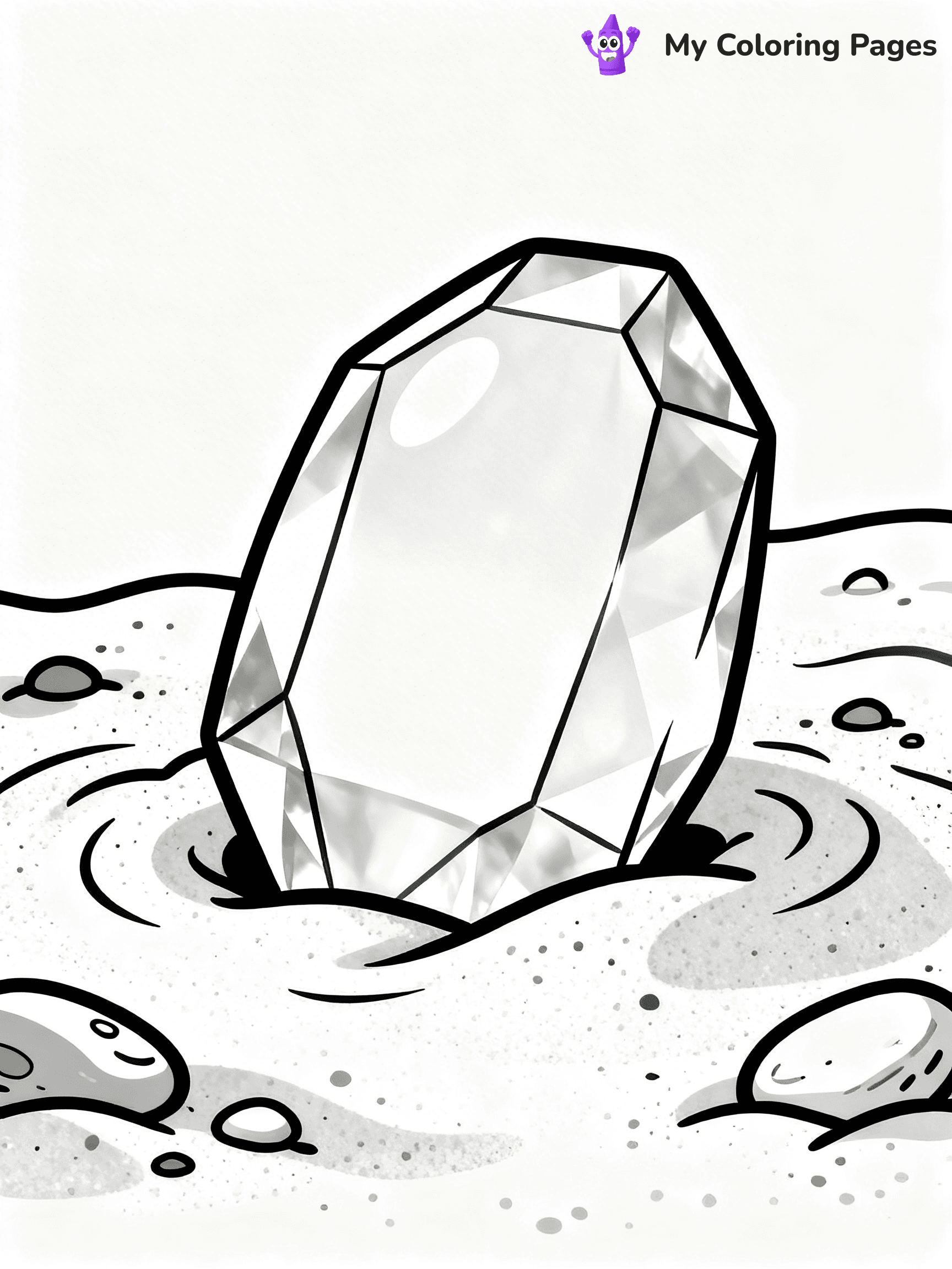 Gem Coloring Pages - 38