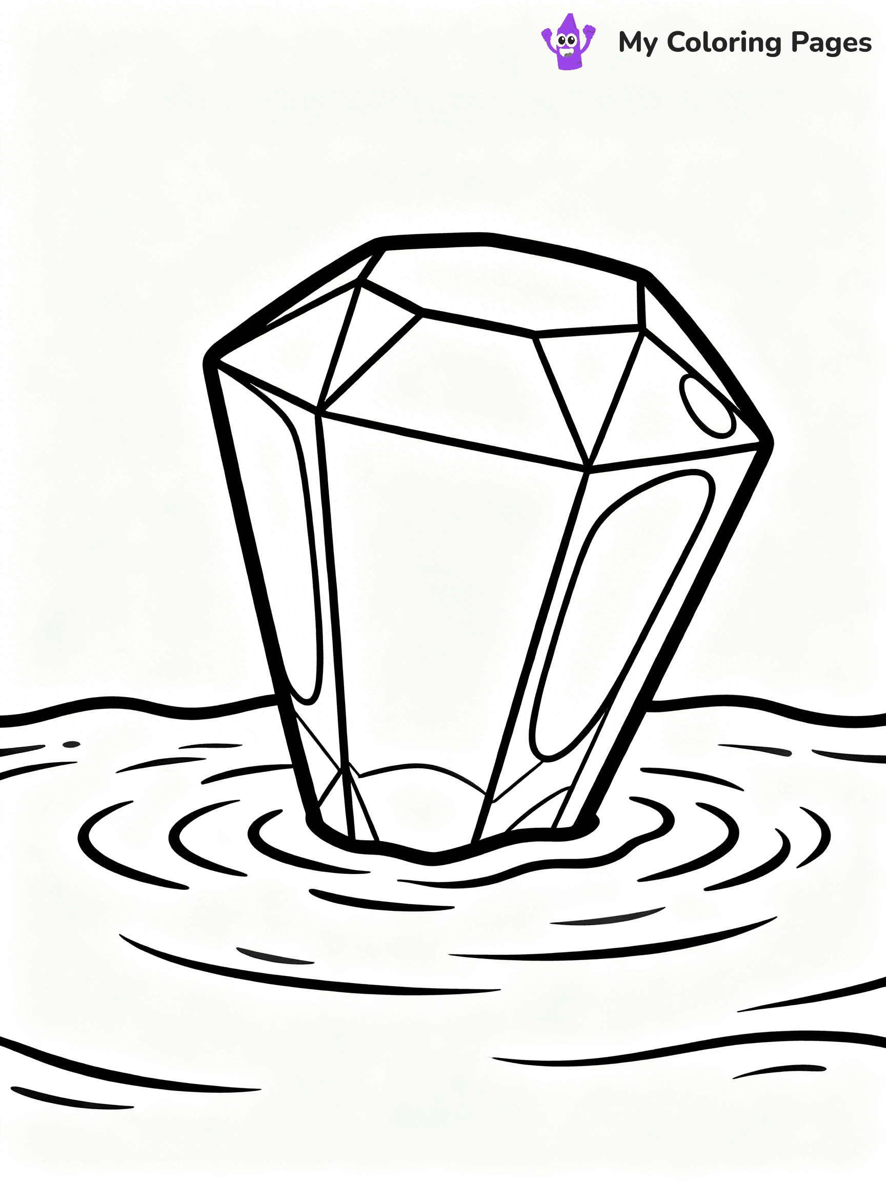 Gem Coloring Pages - 18