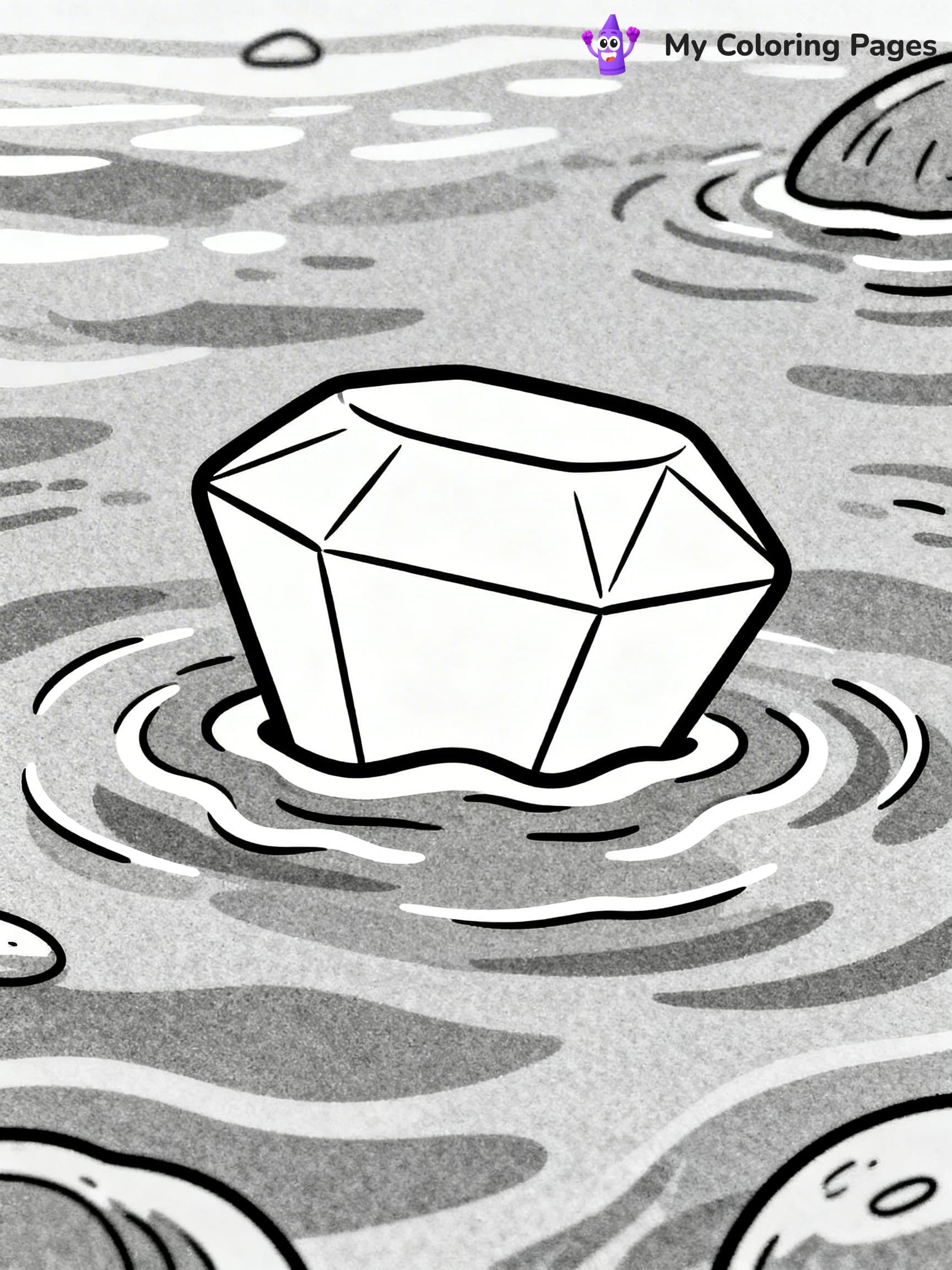 Gem Coloring Pages - 15