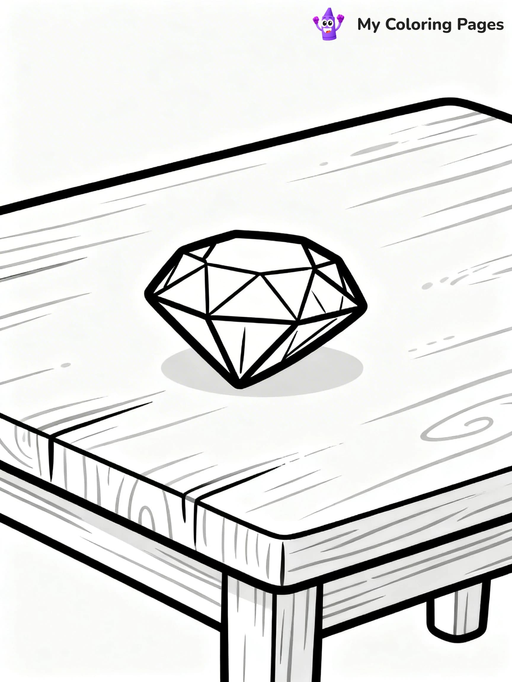Gem Coloring Pages - 5