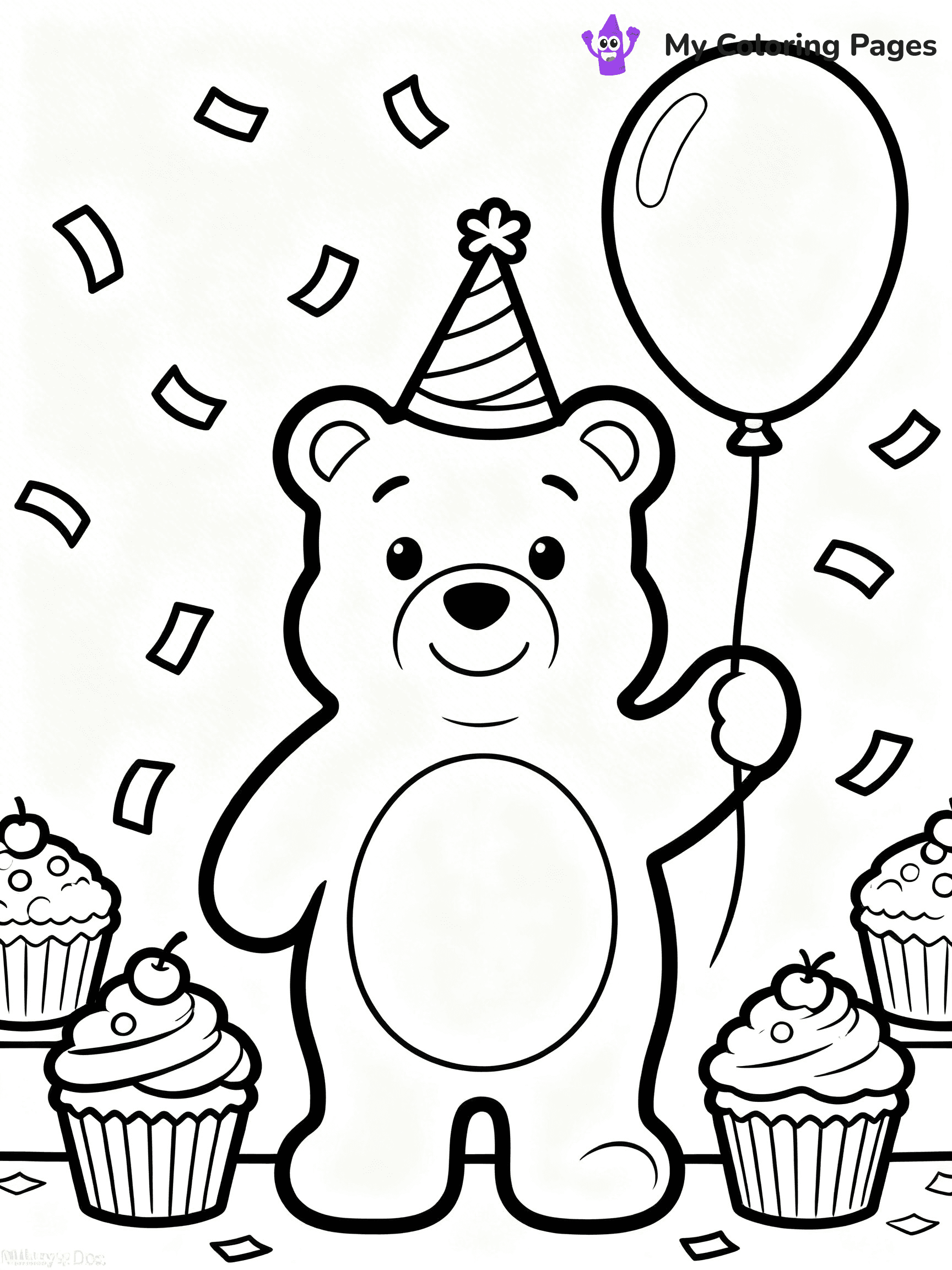 Gummy Bear Coloring Pages - 13