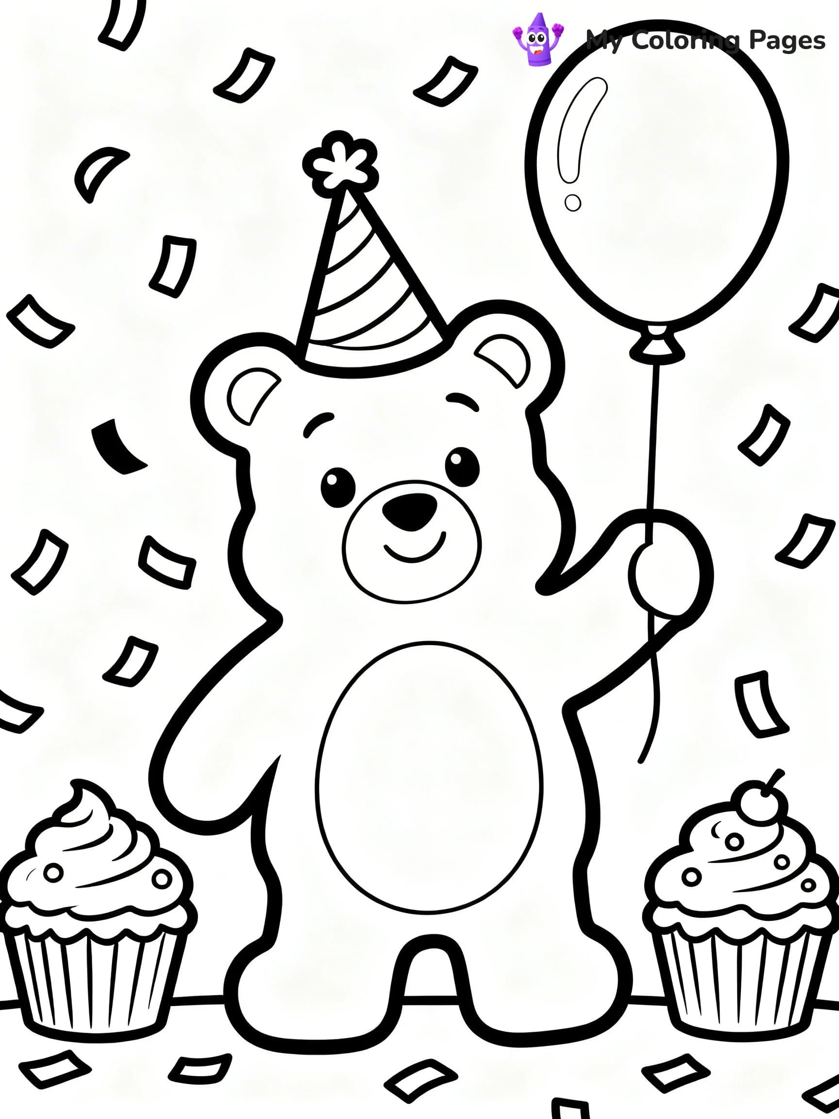 Gummy Bear Coloring Pages - 11