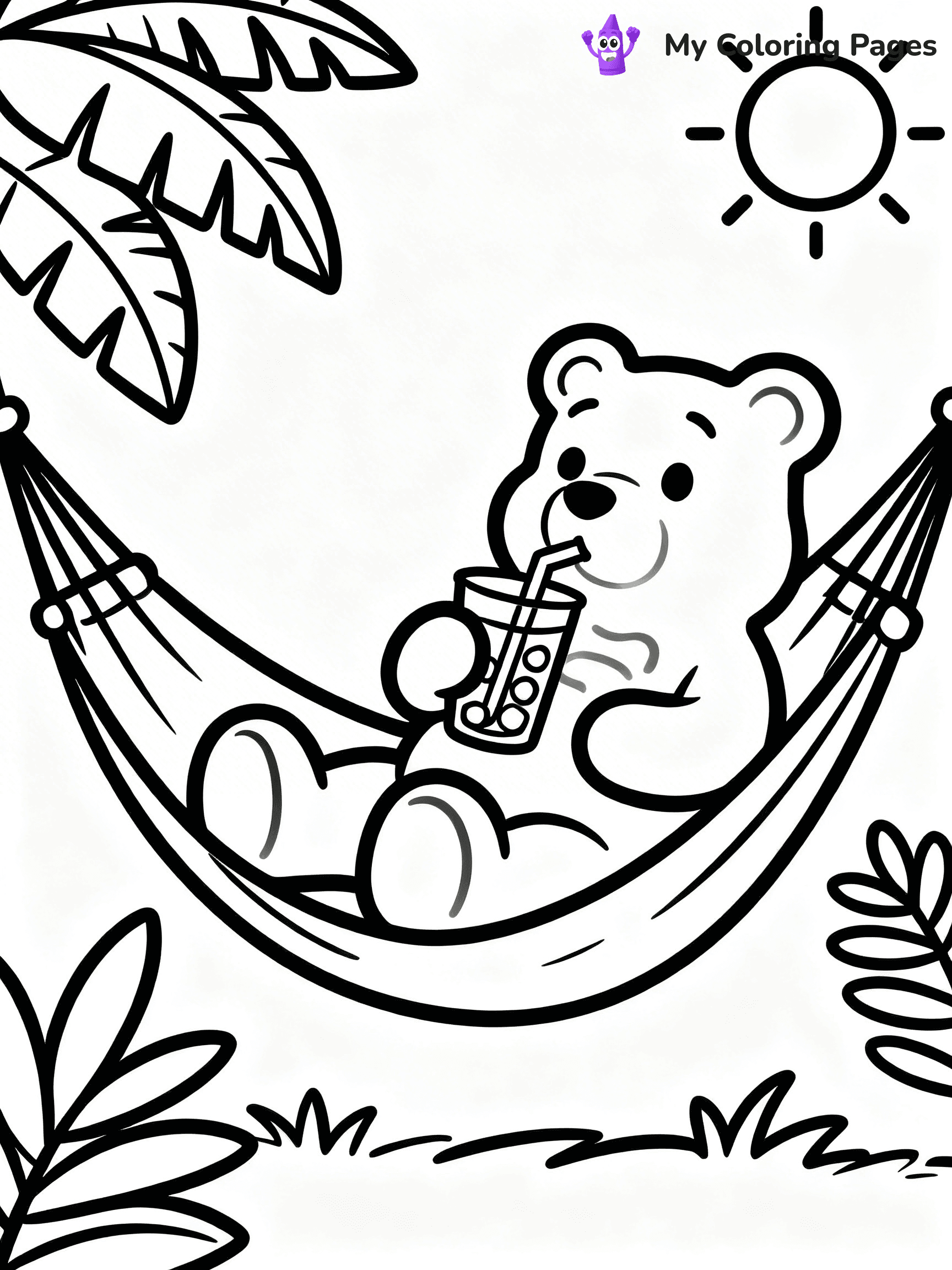 Gummy Bear Coloring Pages - 7