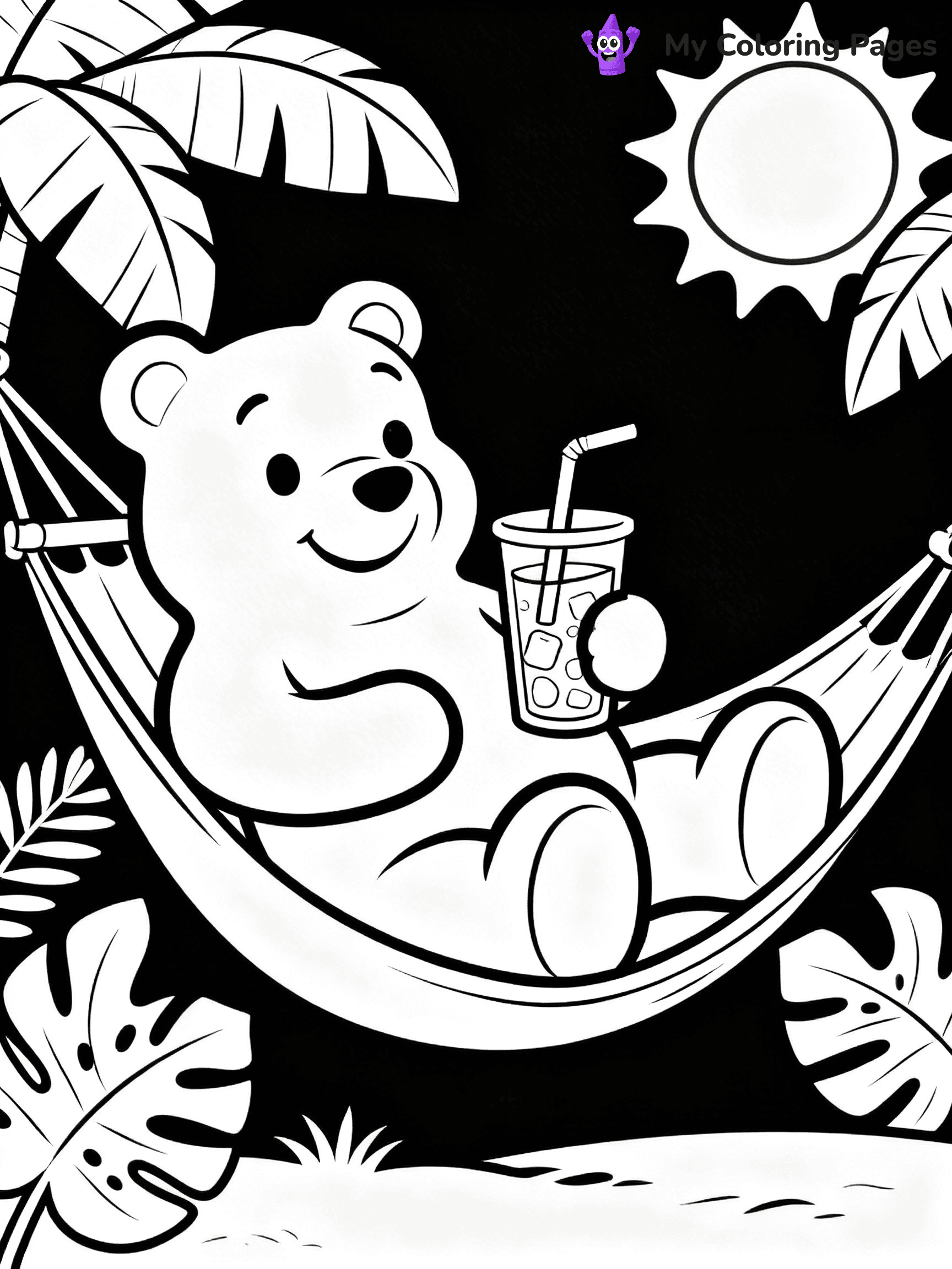Gummy Bear Coloring Pages - 2
