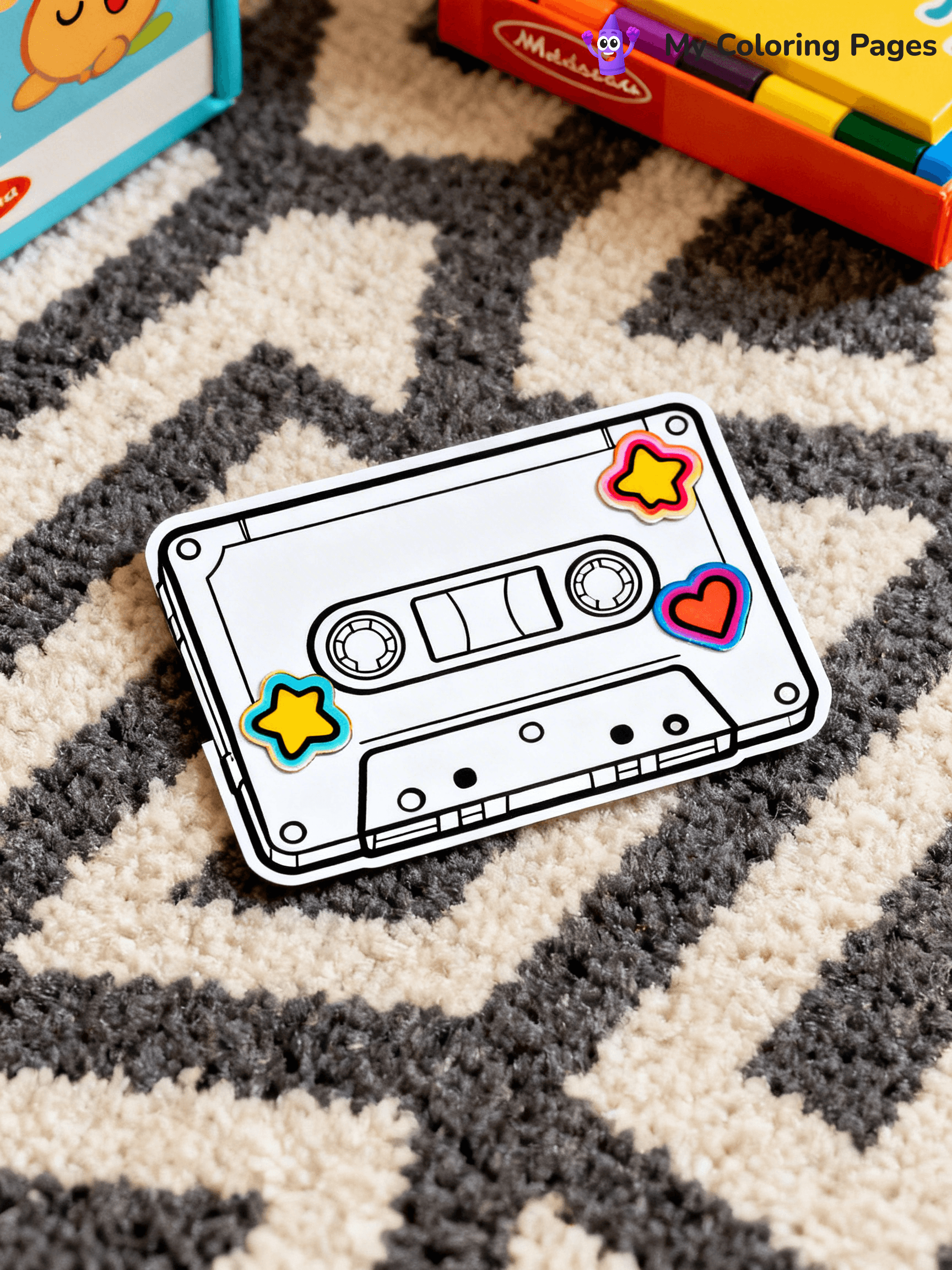 80s Coloring Pages - 82