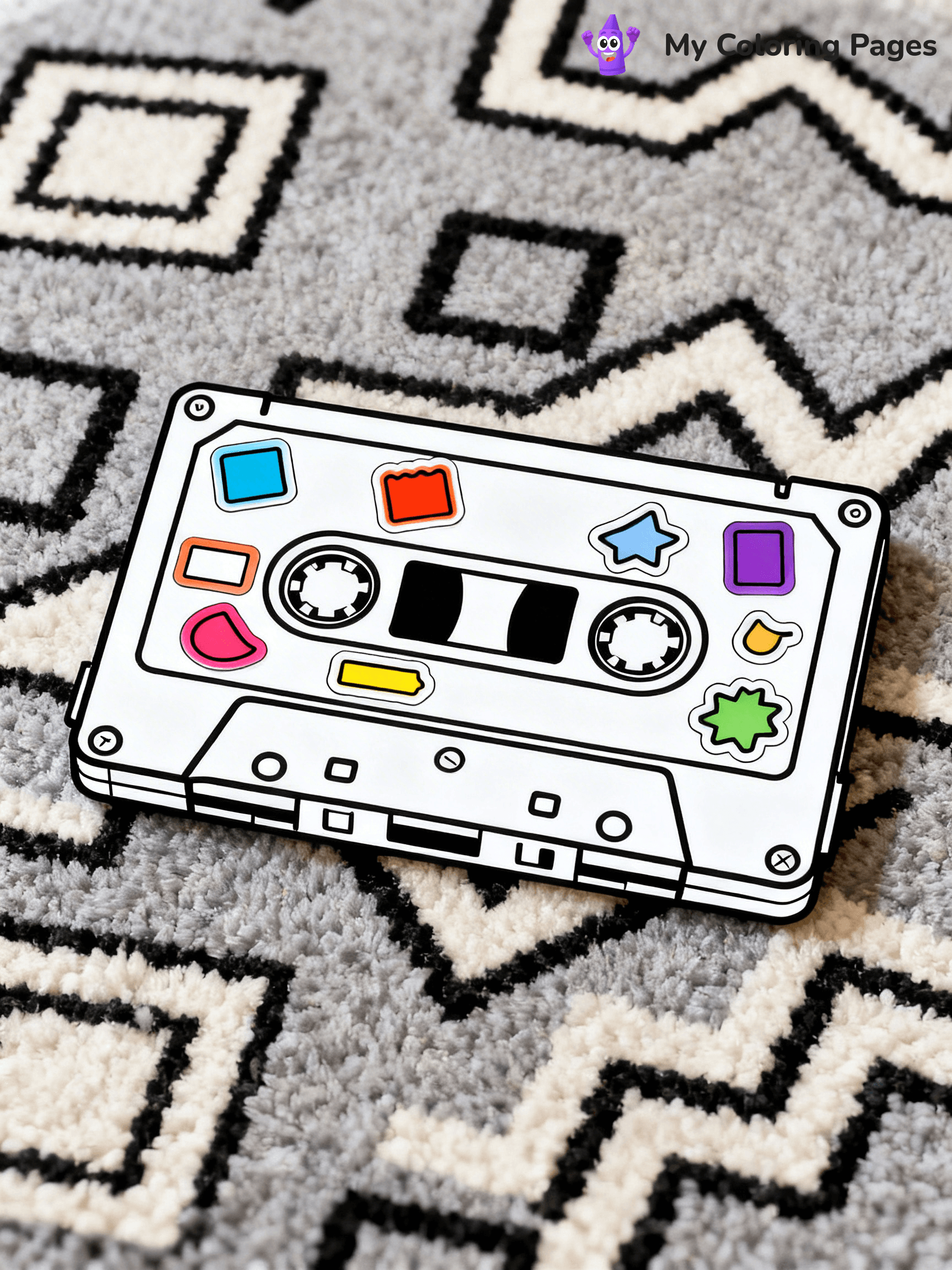 80s Coloring Pages - 80