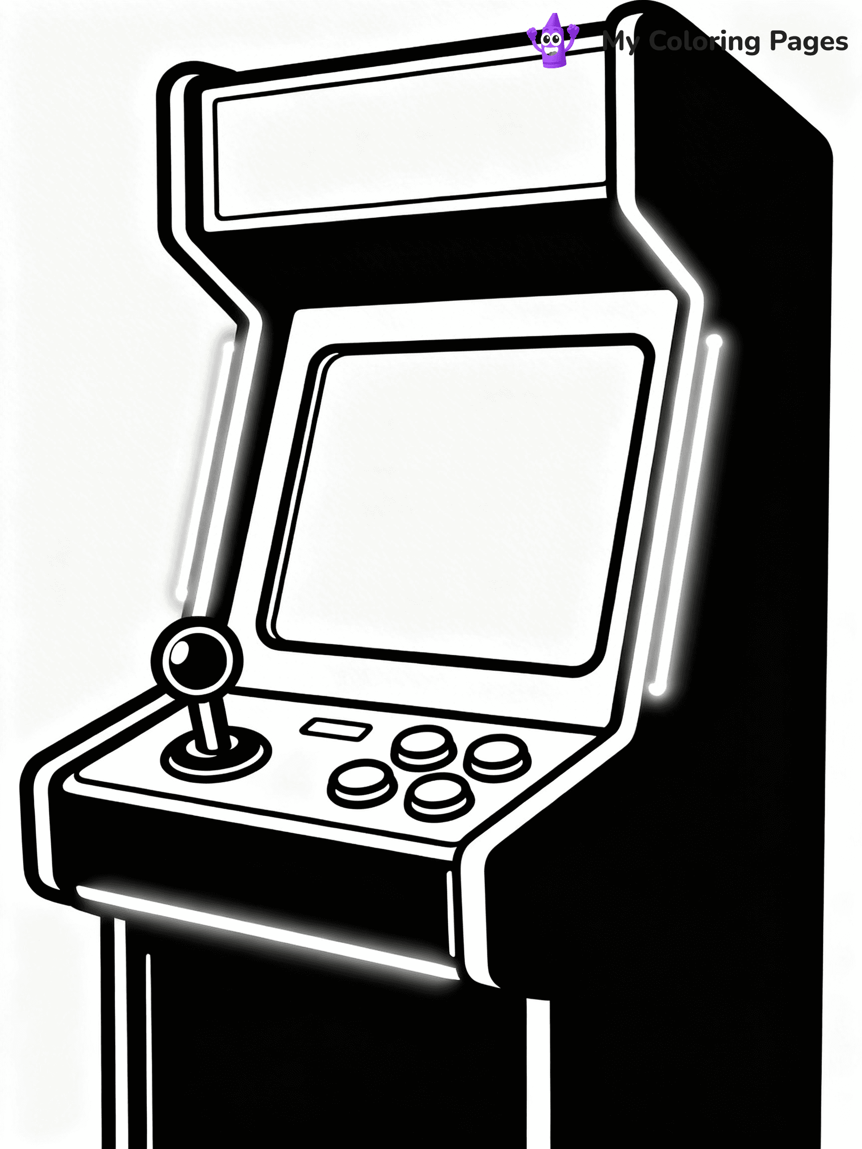 80s Coloring Pages - 78