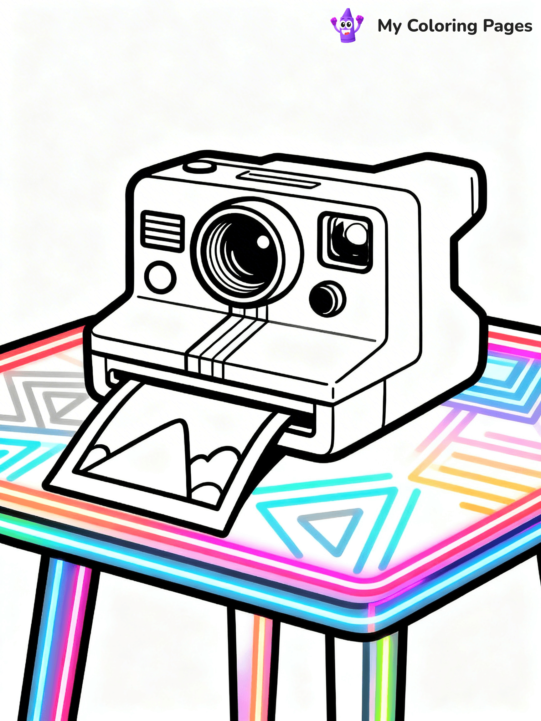 80s Coloring Pages - 48