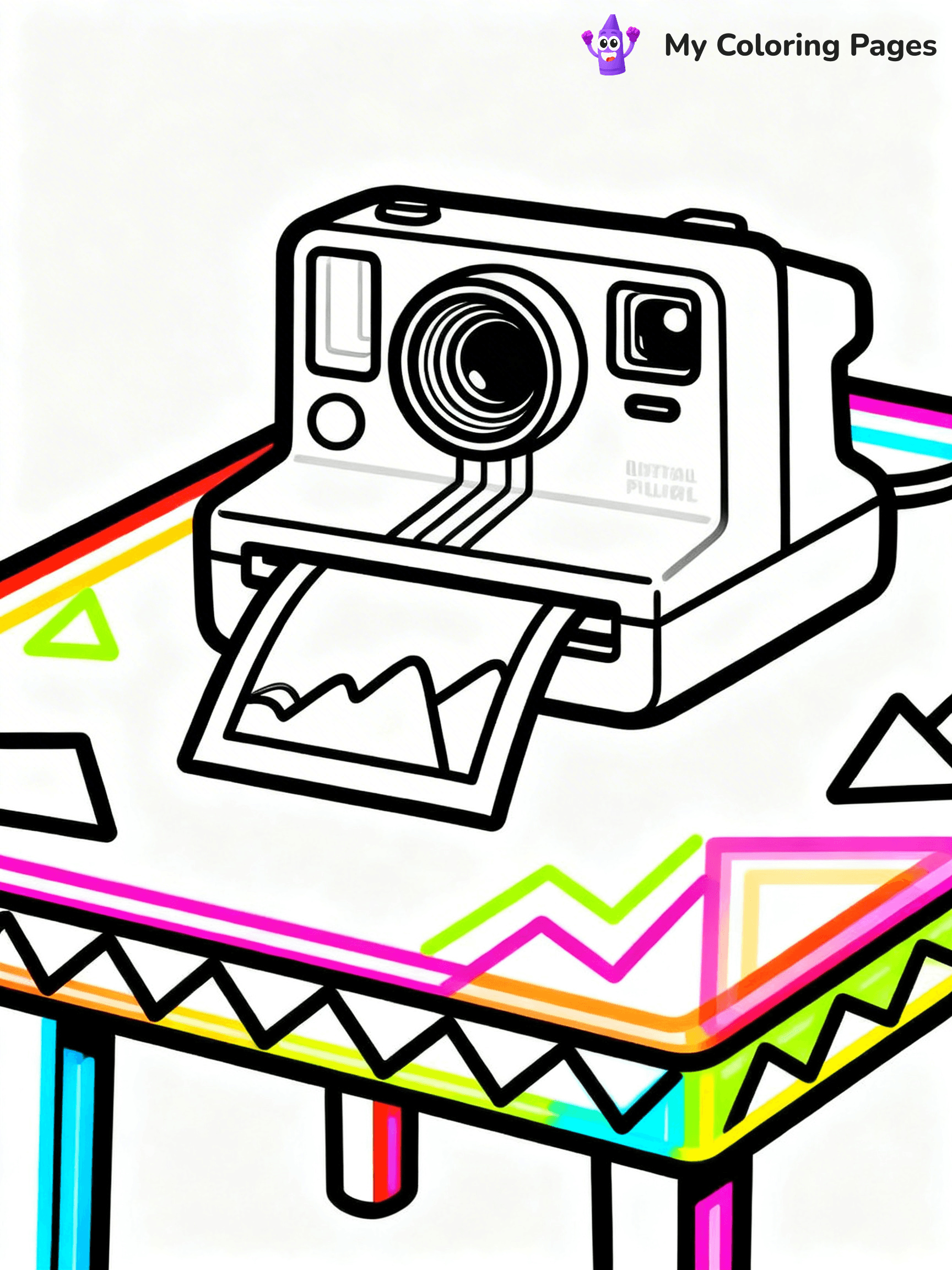 80s Coloring Pages - 46