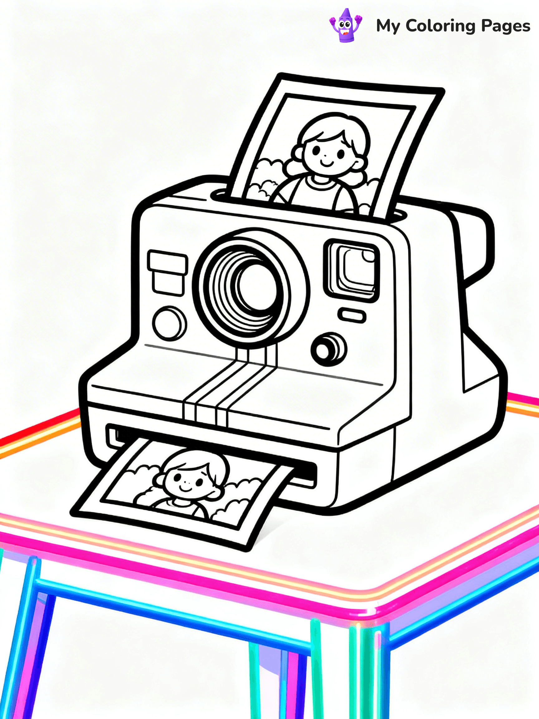 80s Coloring Pages - 45