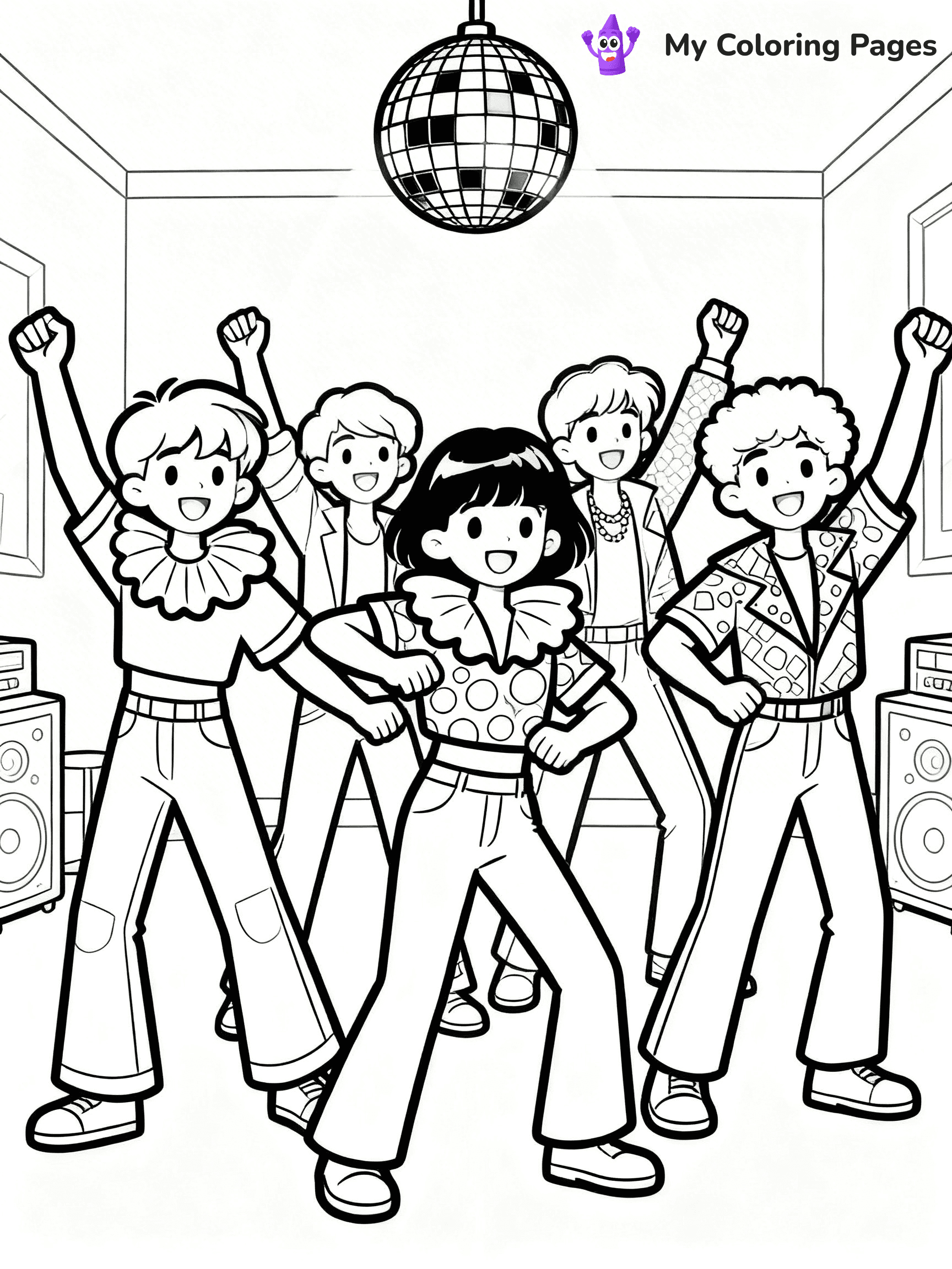 80s Coloring Pages - 41