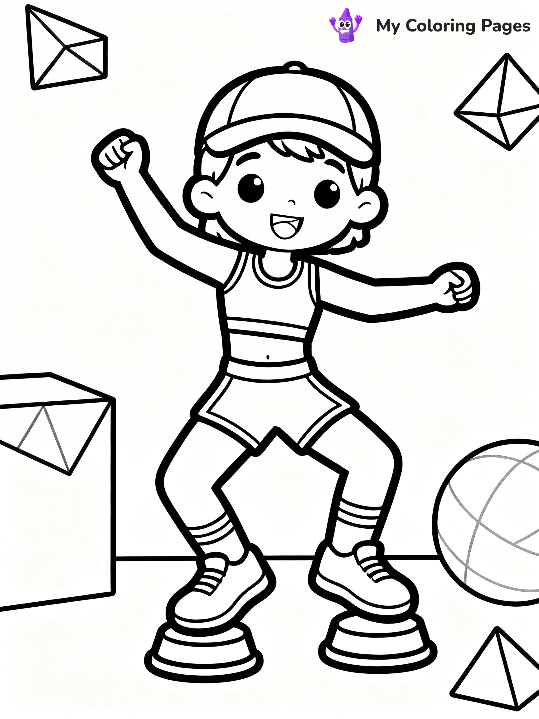 80s Coloring Pages - 11