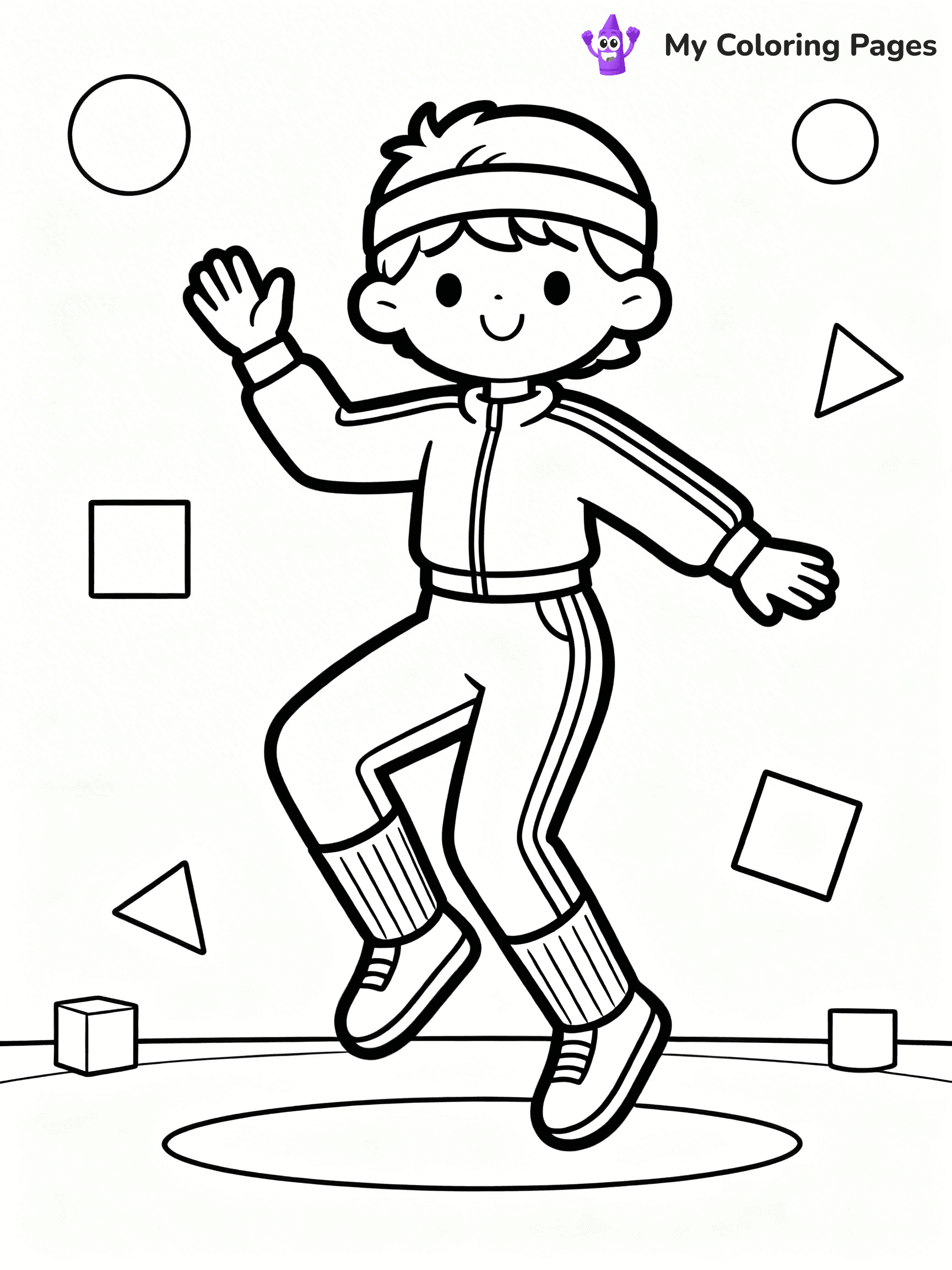 80s Coloring Pages - 8