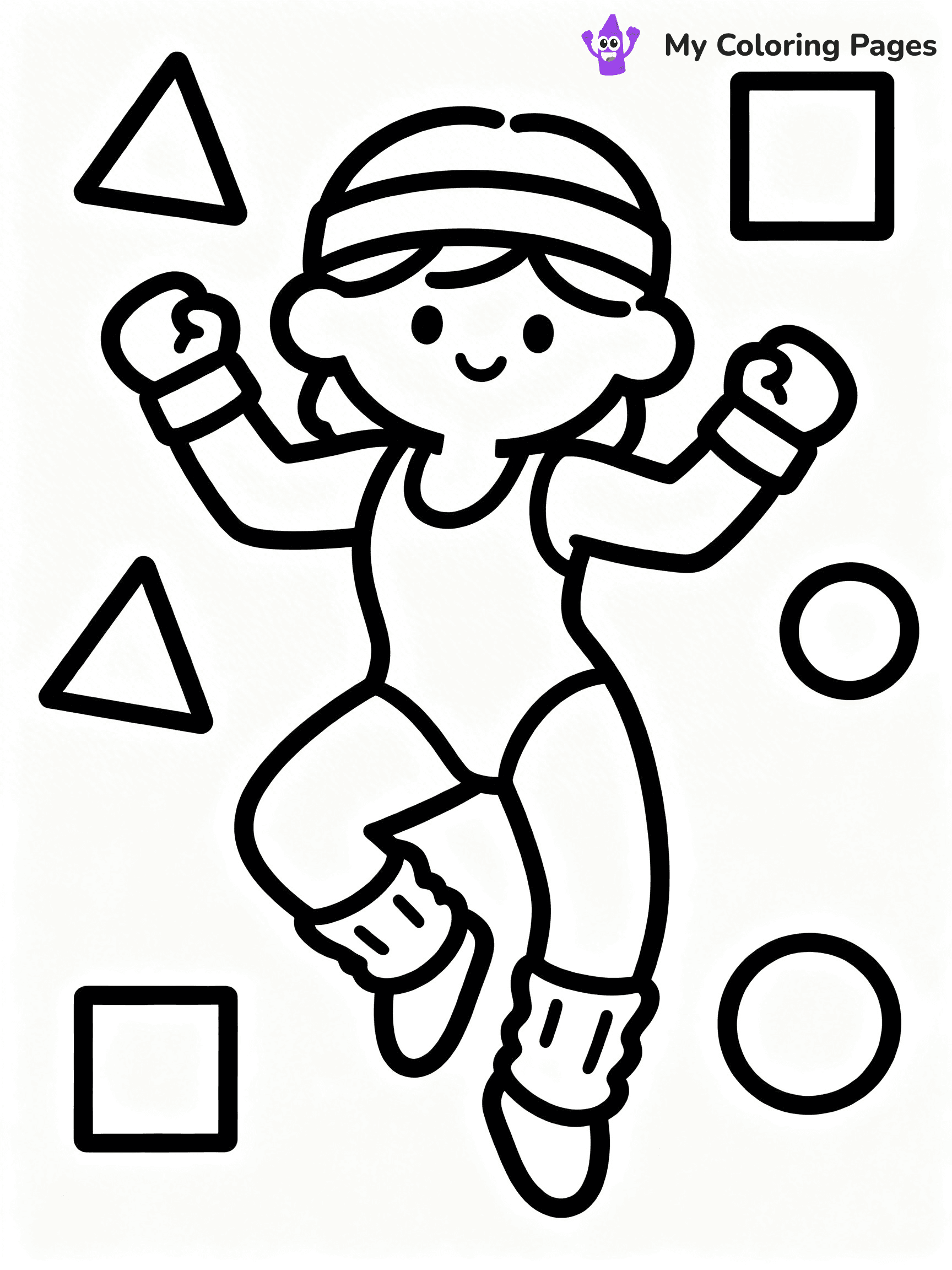 80s Coloring Pages - 7