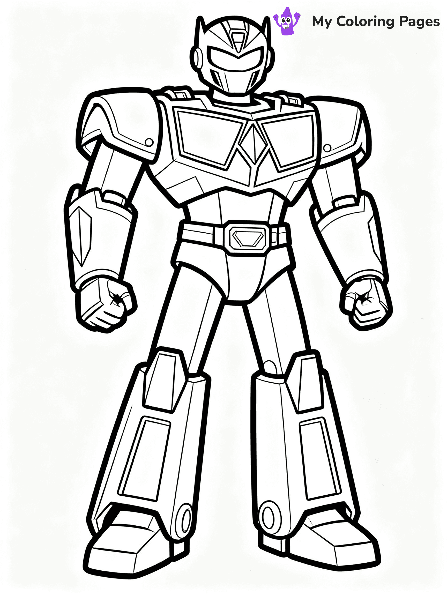 Power Ranger Coloring Pages - 55