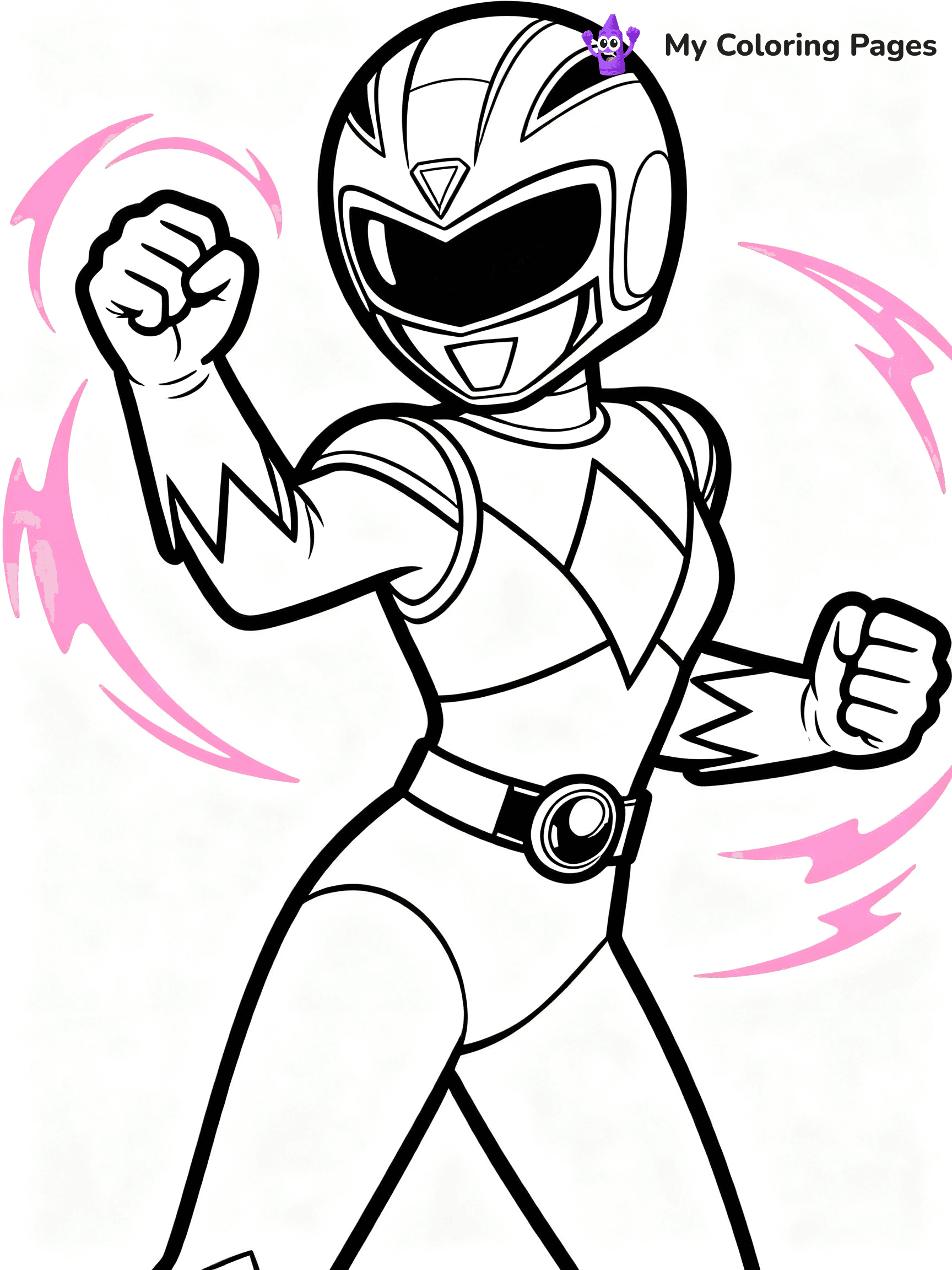 Power Ranger Coloring Pages - 51