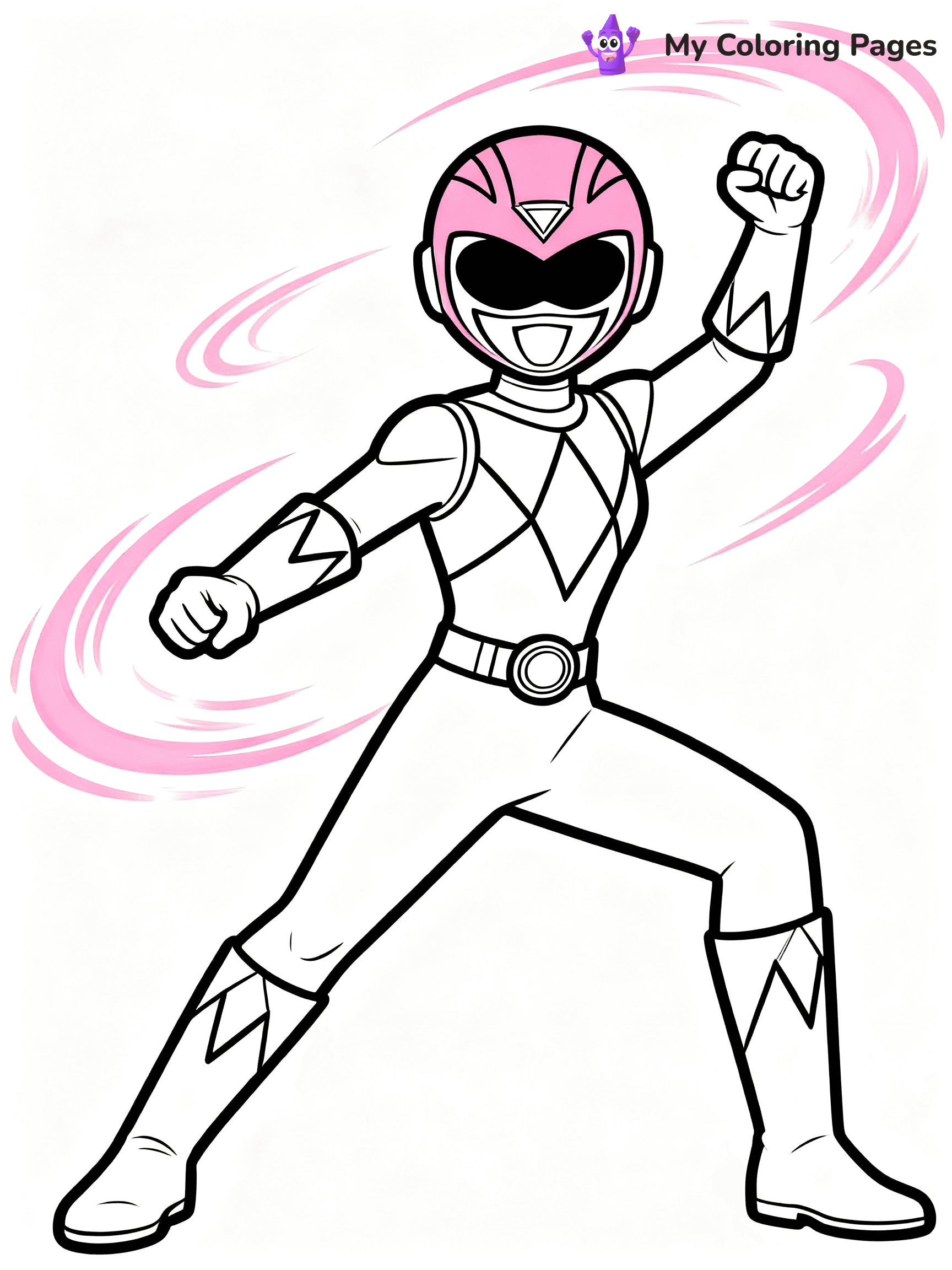 Power Ranger Coloring Pages - 48