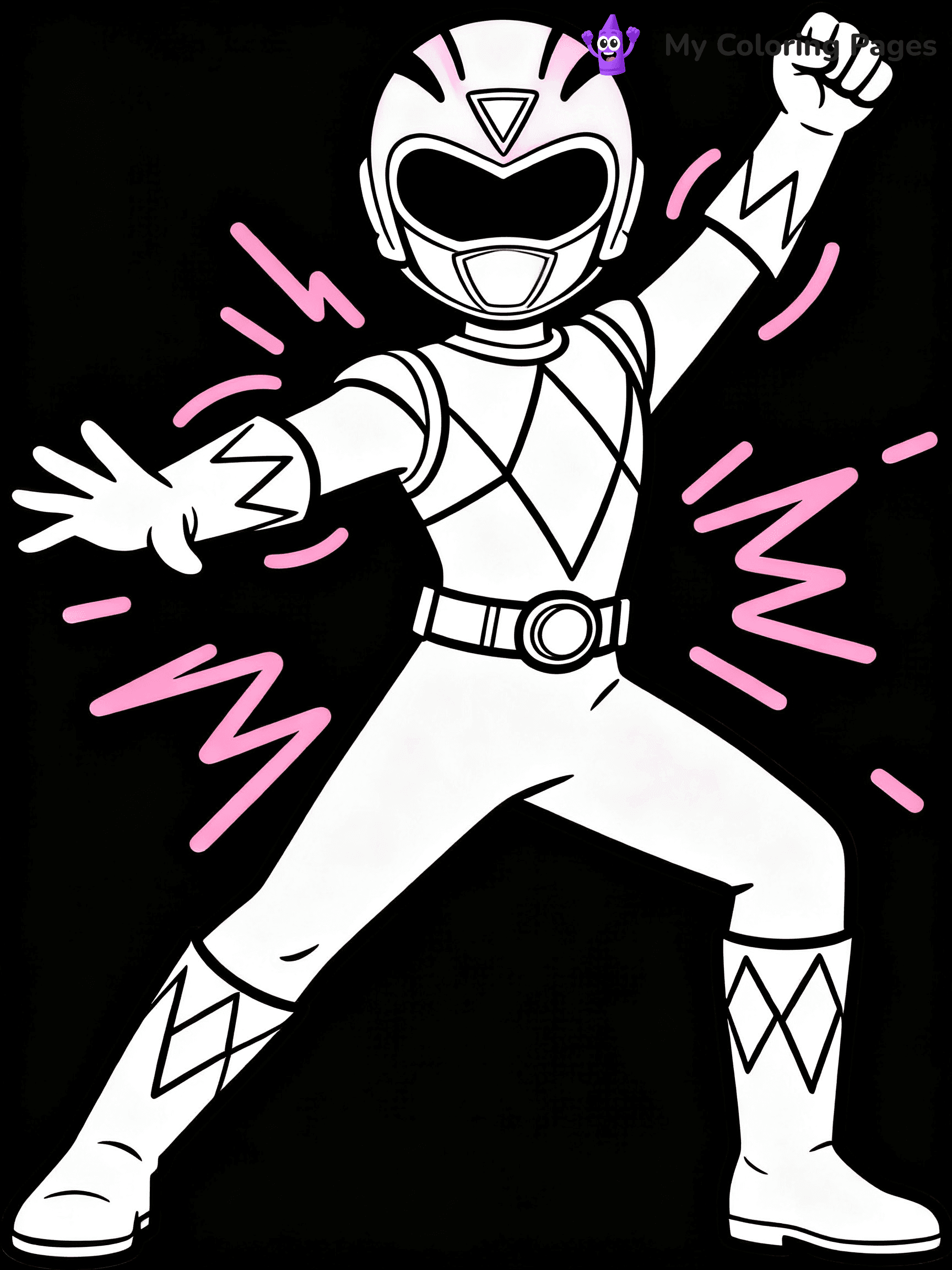 Power Ranger Coloring Pages - 47