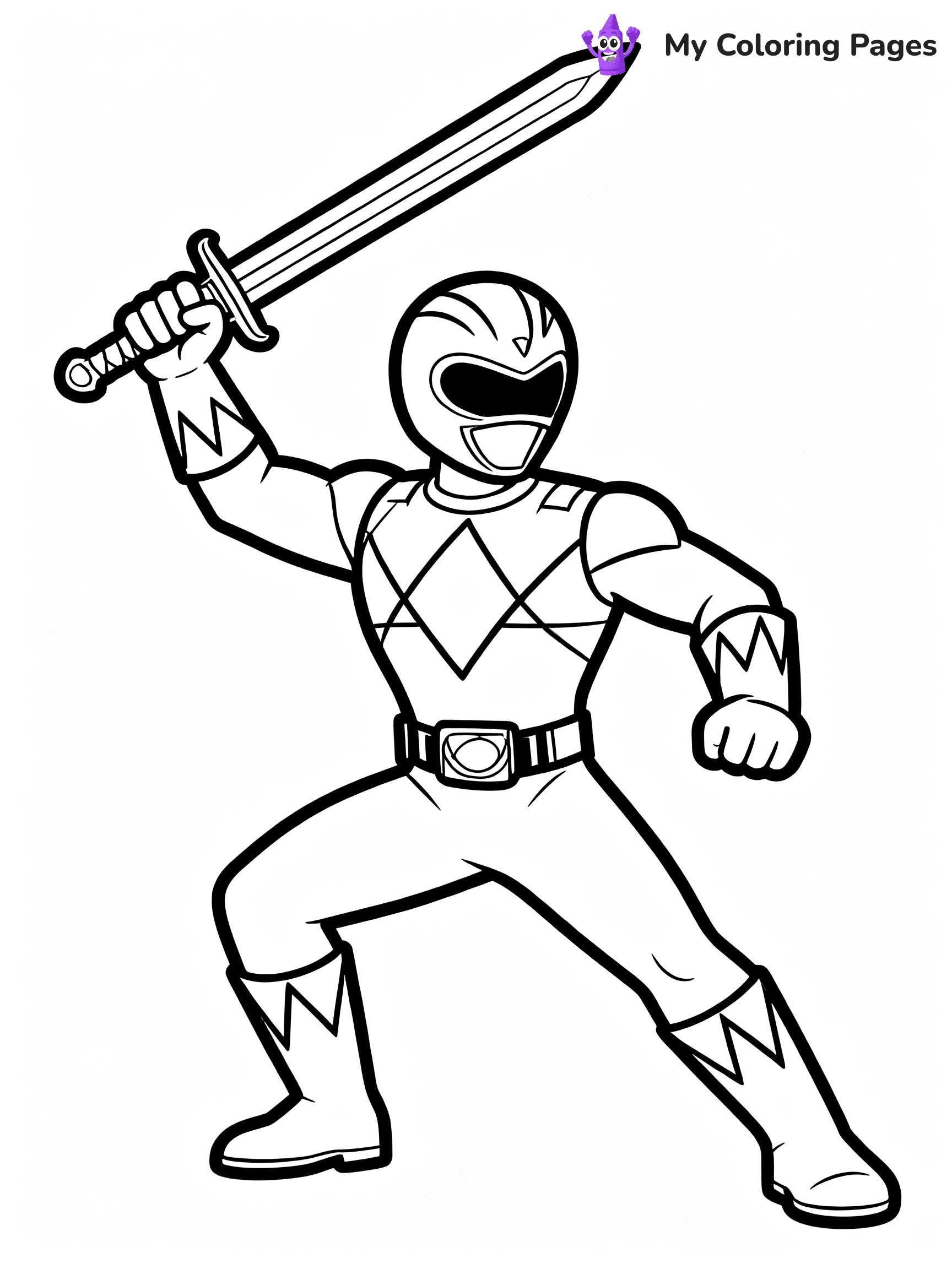 Power Ranger Coloring Pages - 32