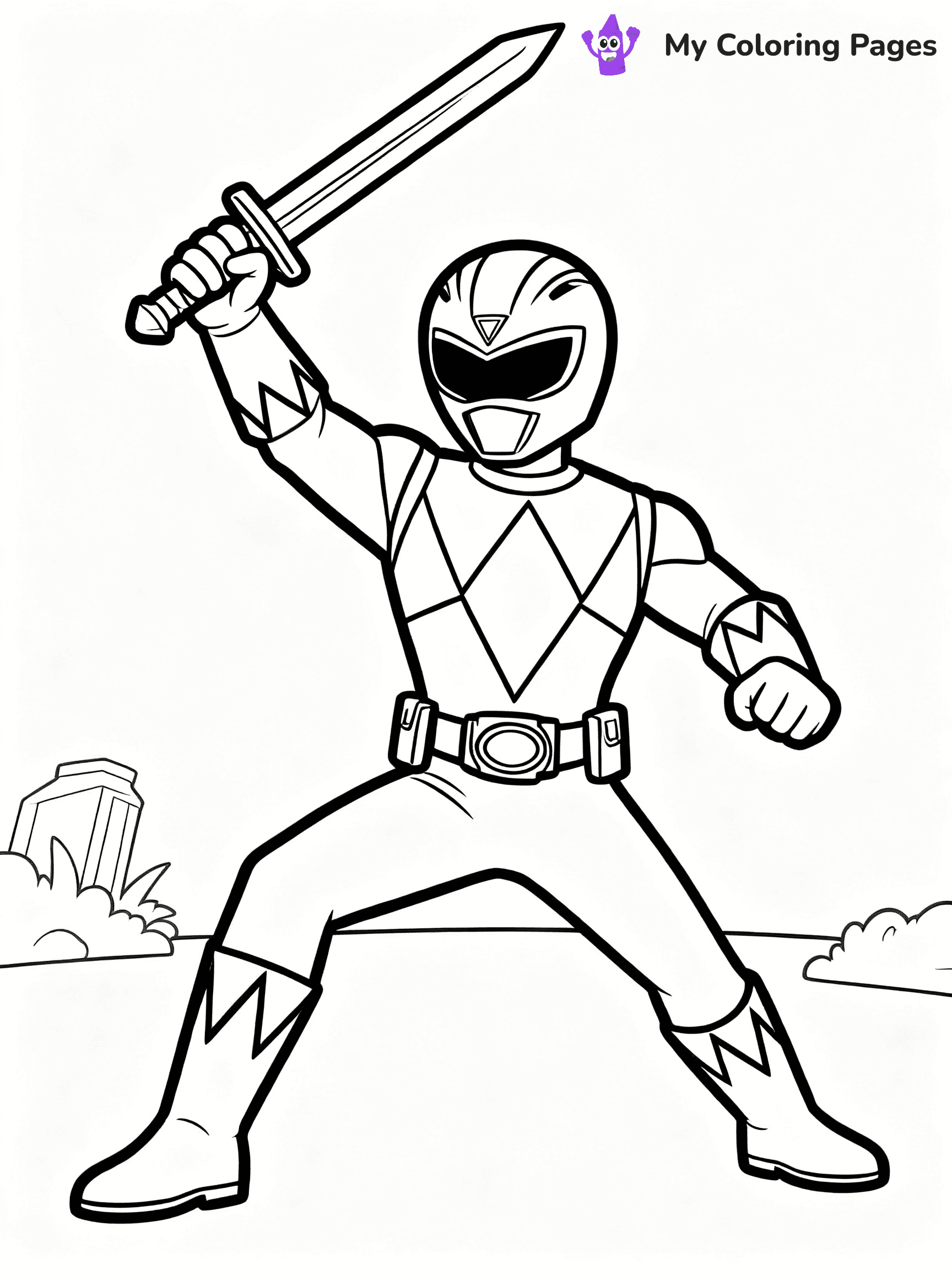 Power Ranger Coloring Pages - 31