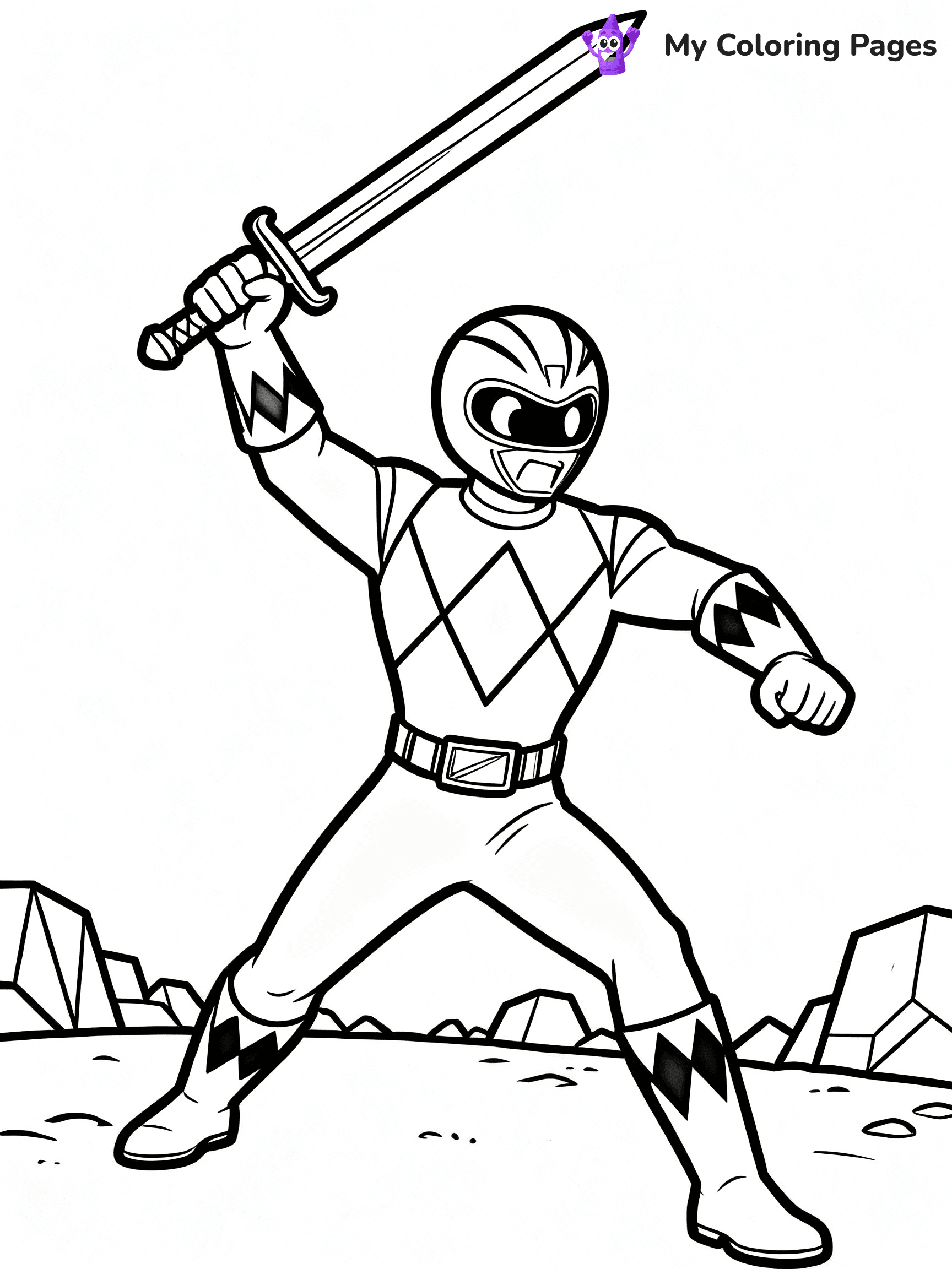 Power Ranger Coloring Pages - 29