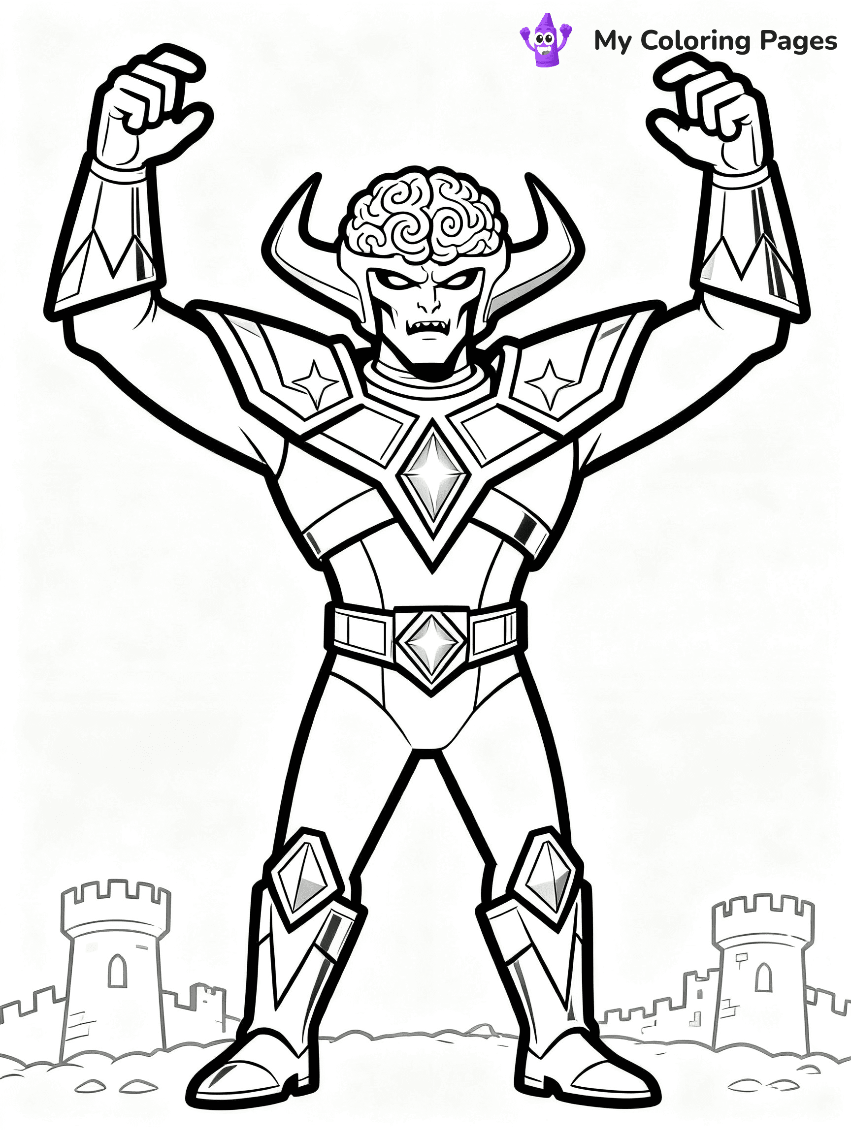Power Ranger Coloring Pages - 27