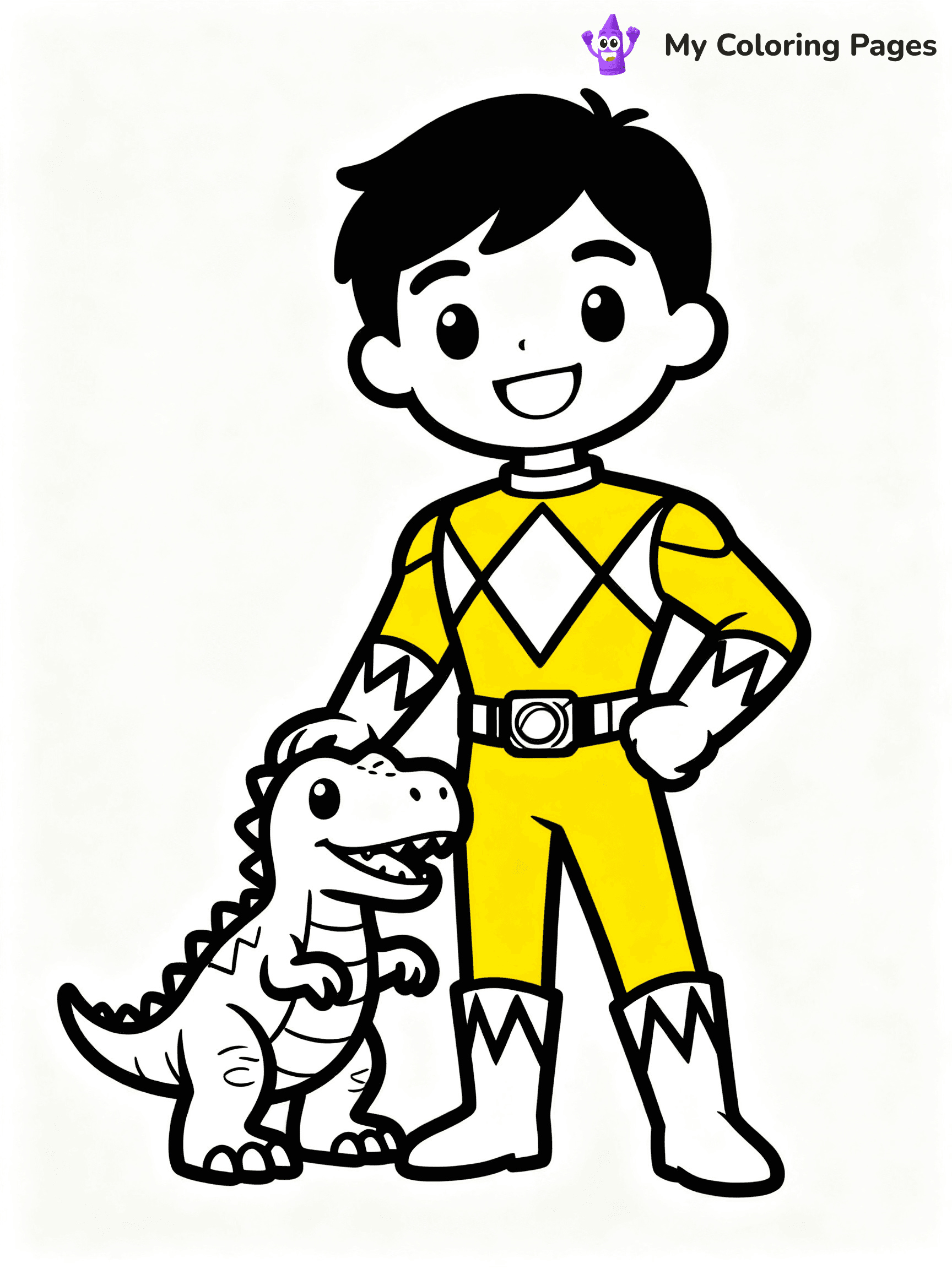 Power Ranger Coloring Pages - 26