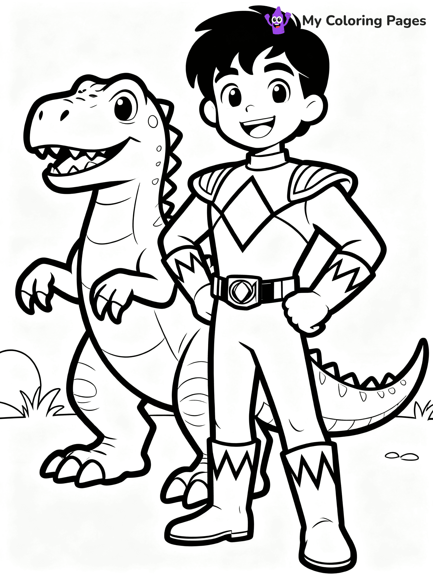 Power Ranger Coloring Pages - 24