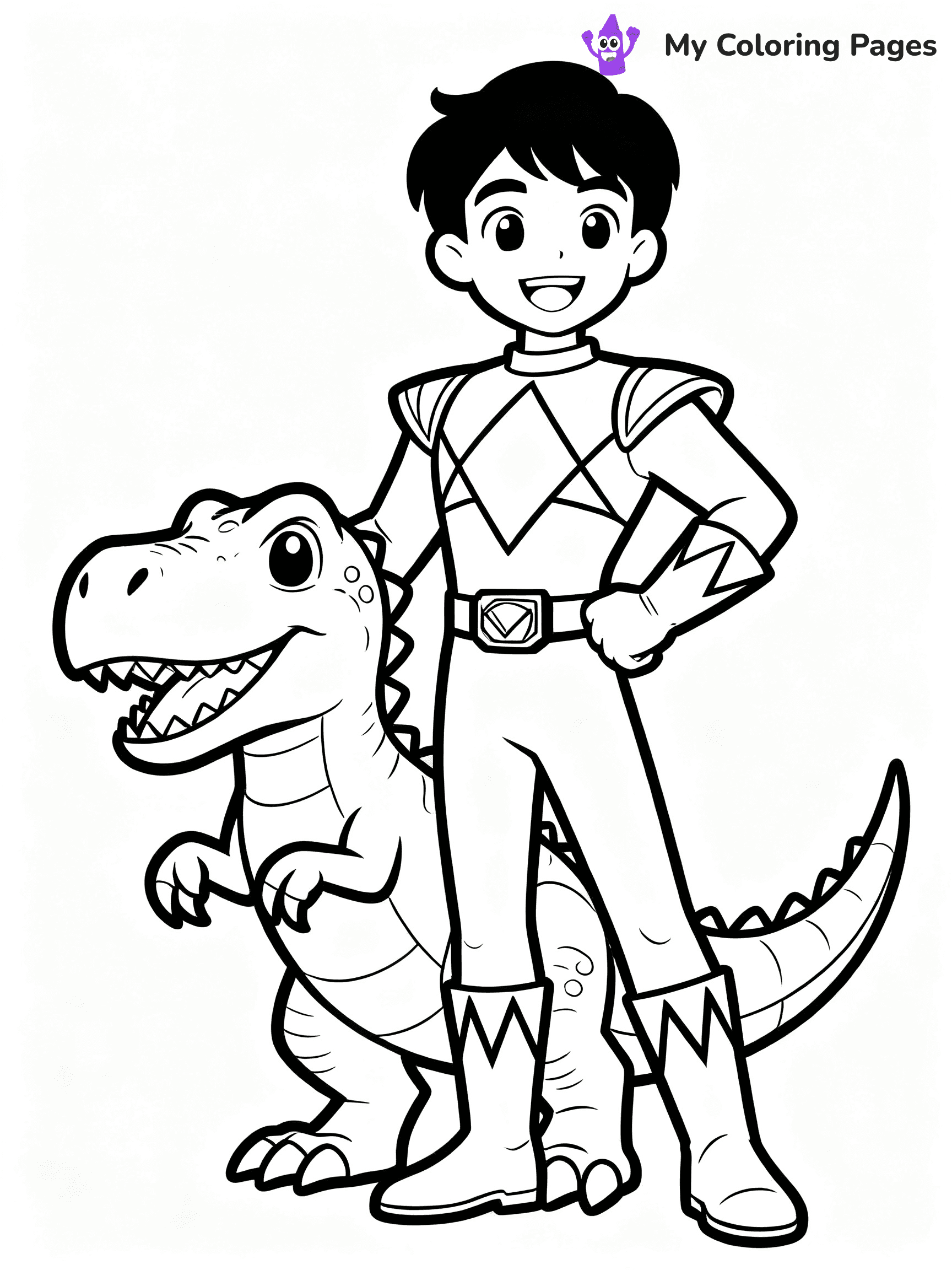 Power Ranger Coloring Pages - 22