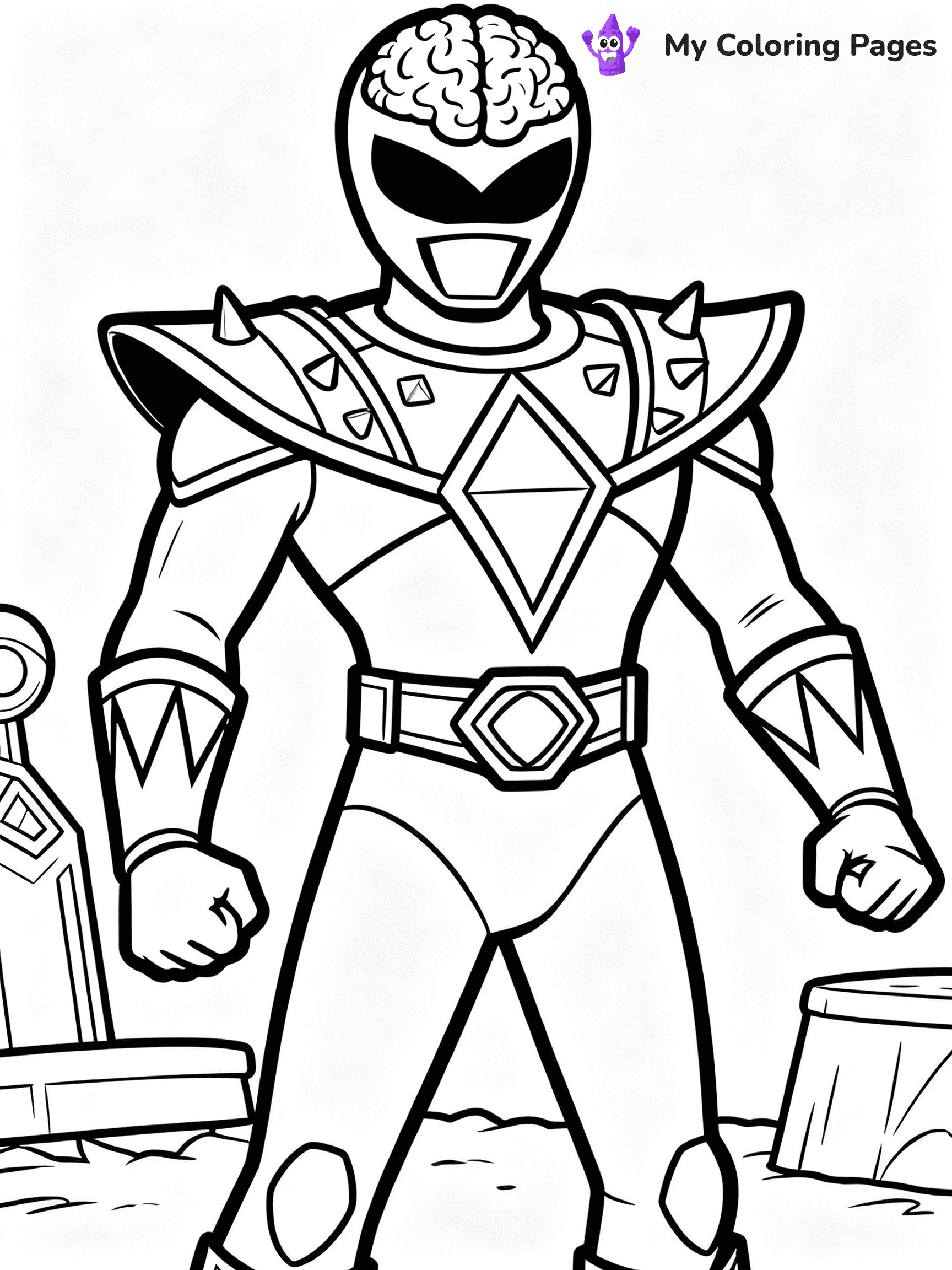 Power Ranger Coloring Pages - 21