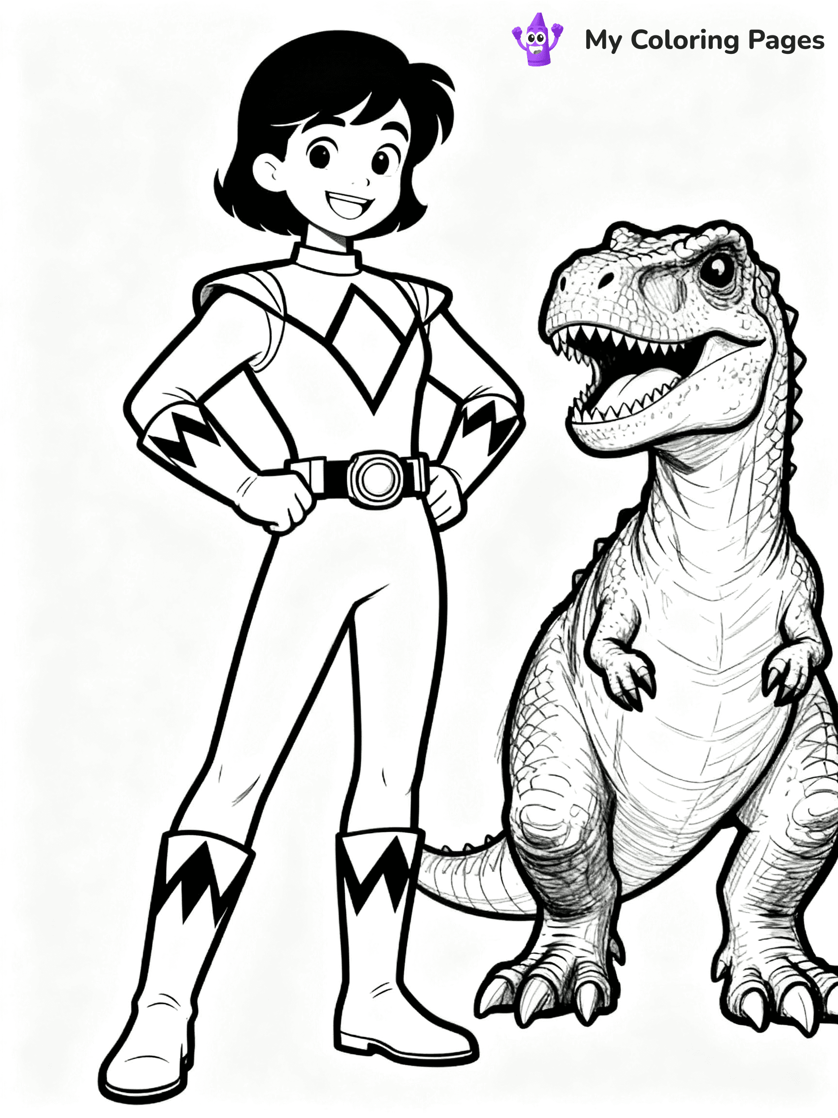 Power Ranger Coloring Pages - 20