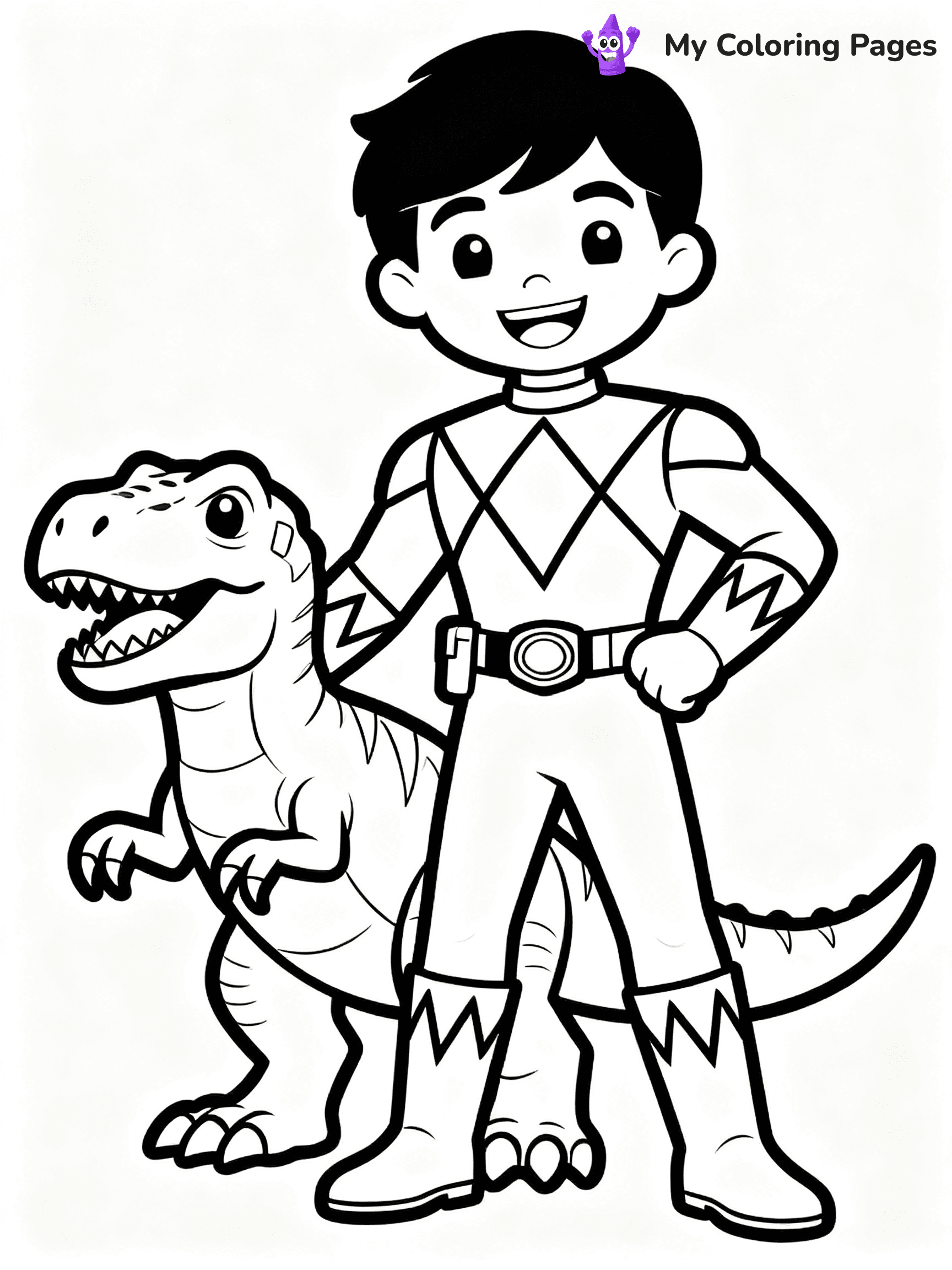 Power Ranger Coloring Pages - 16