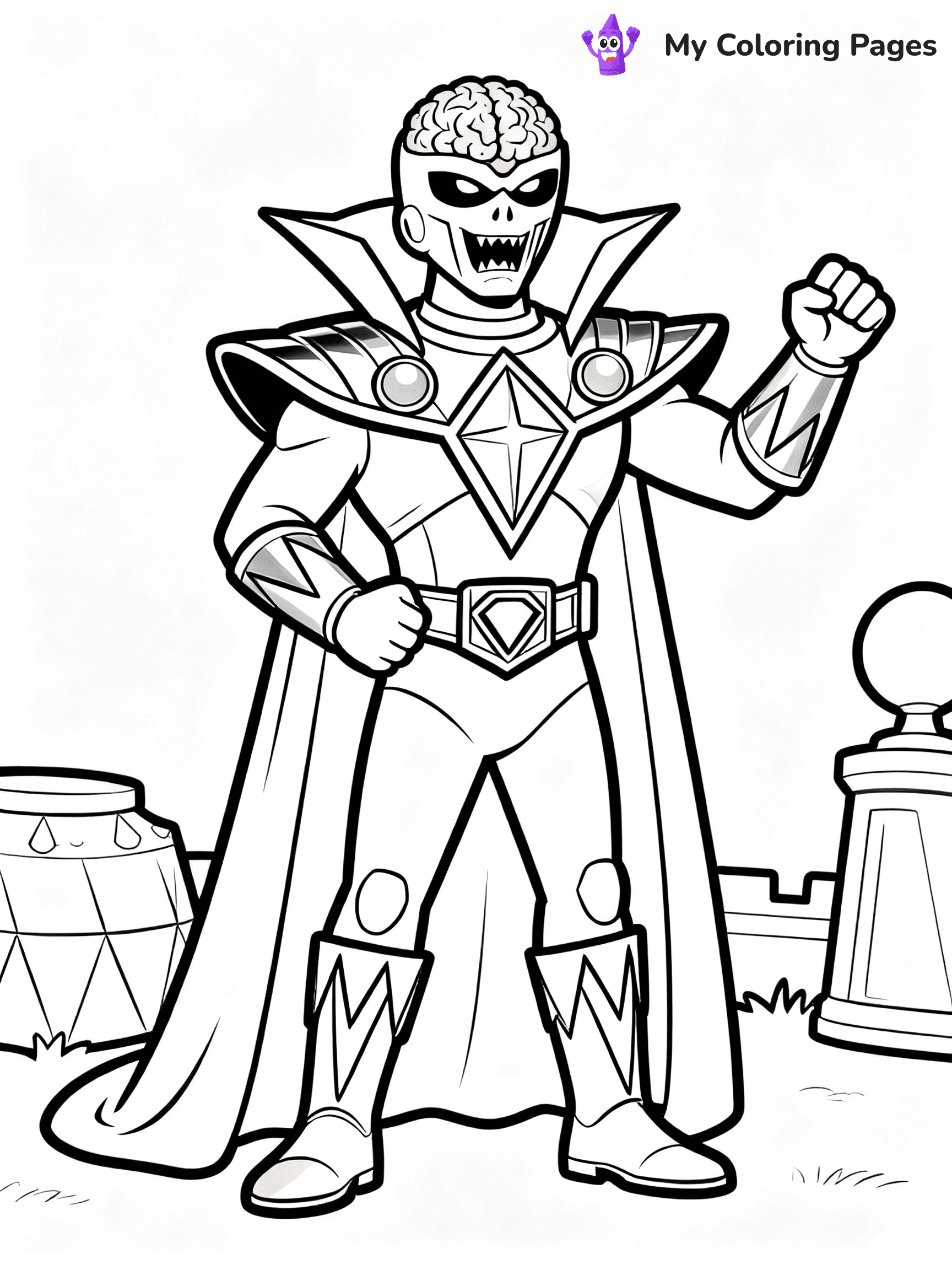 Power Ranger Coloring Pages - 15