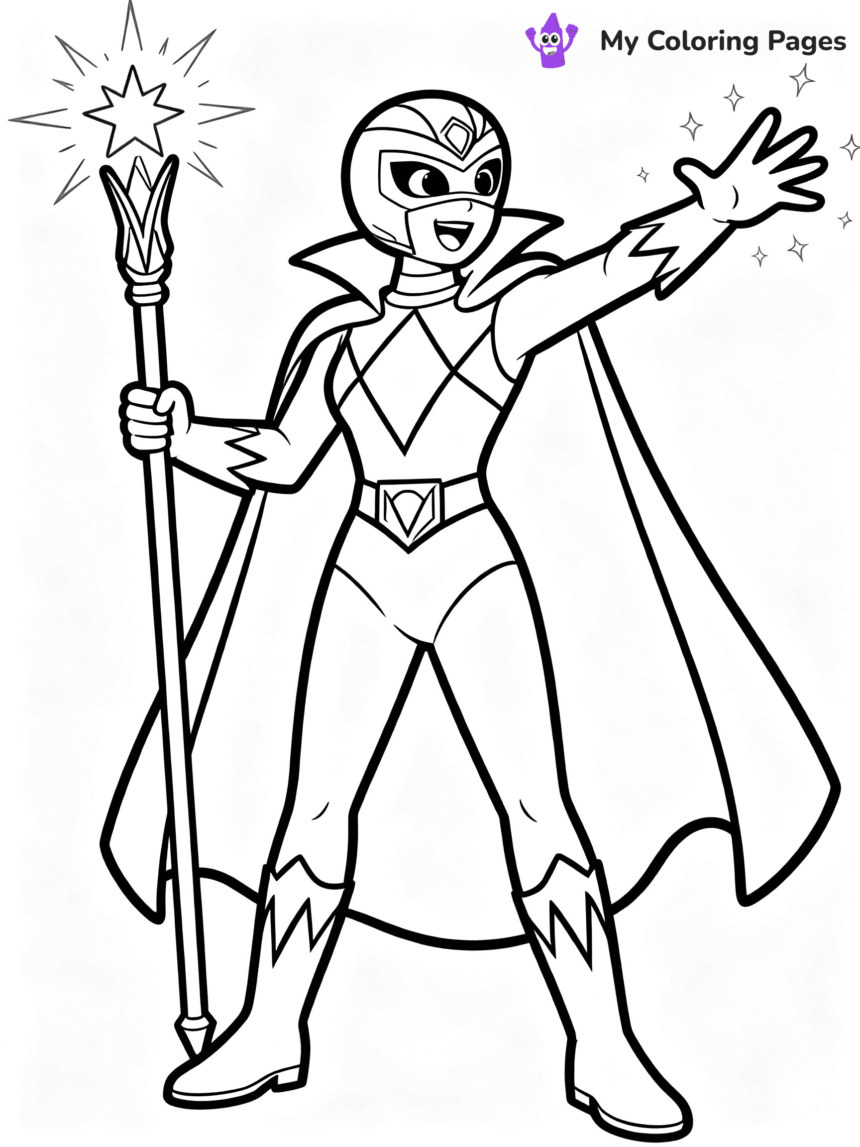 Power Ranger Coloring Pages - 4