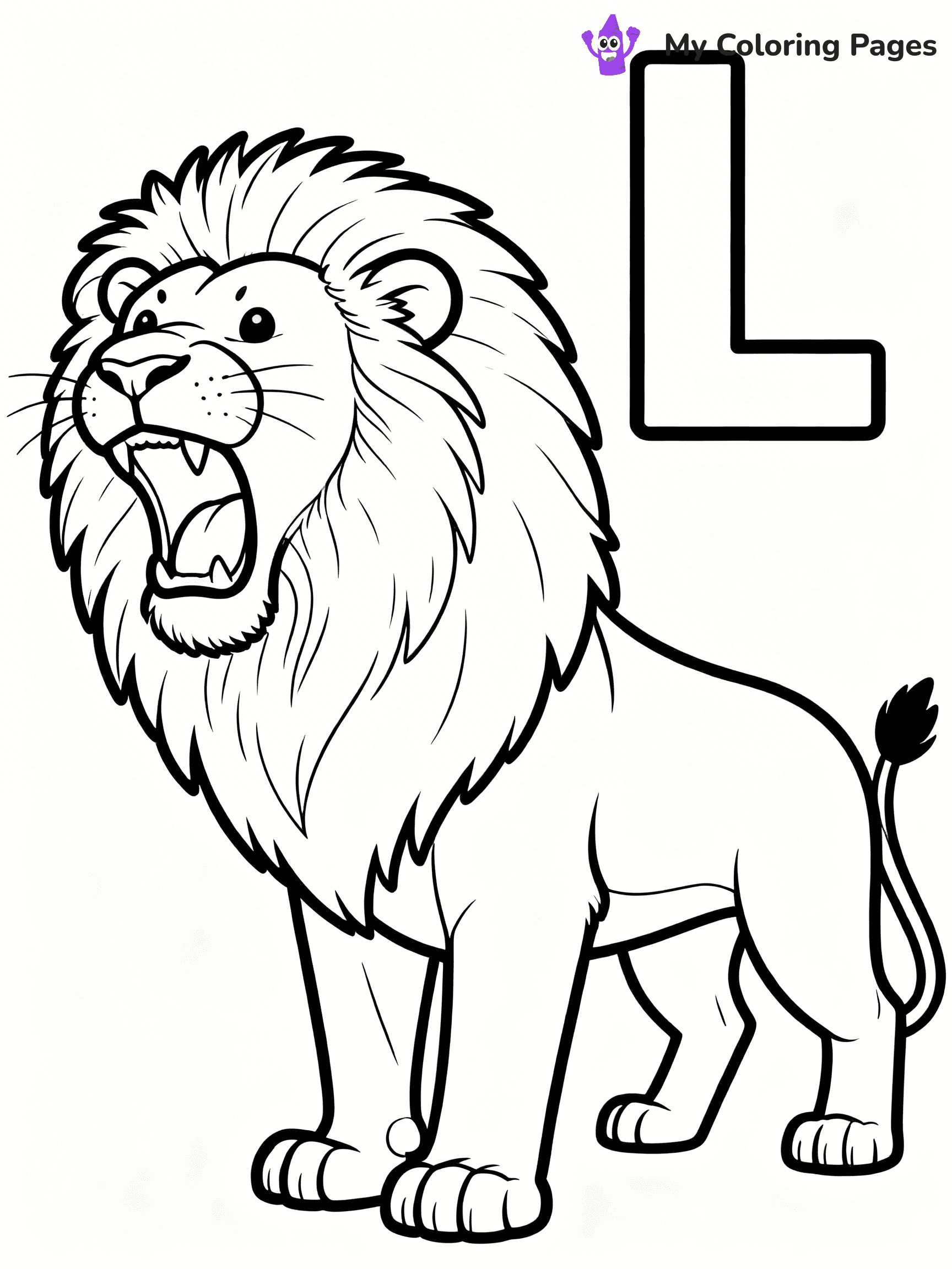 Letter L Coloring Pages - 48