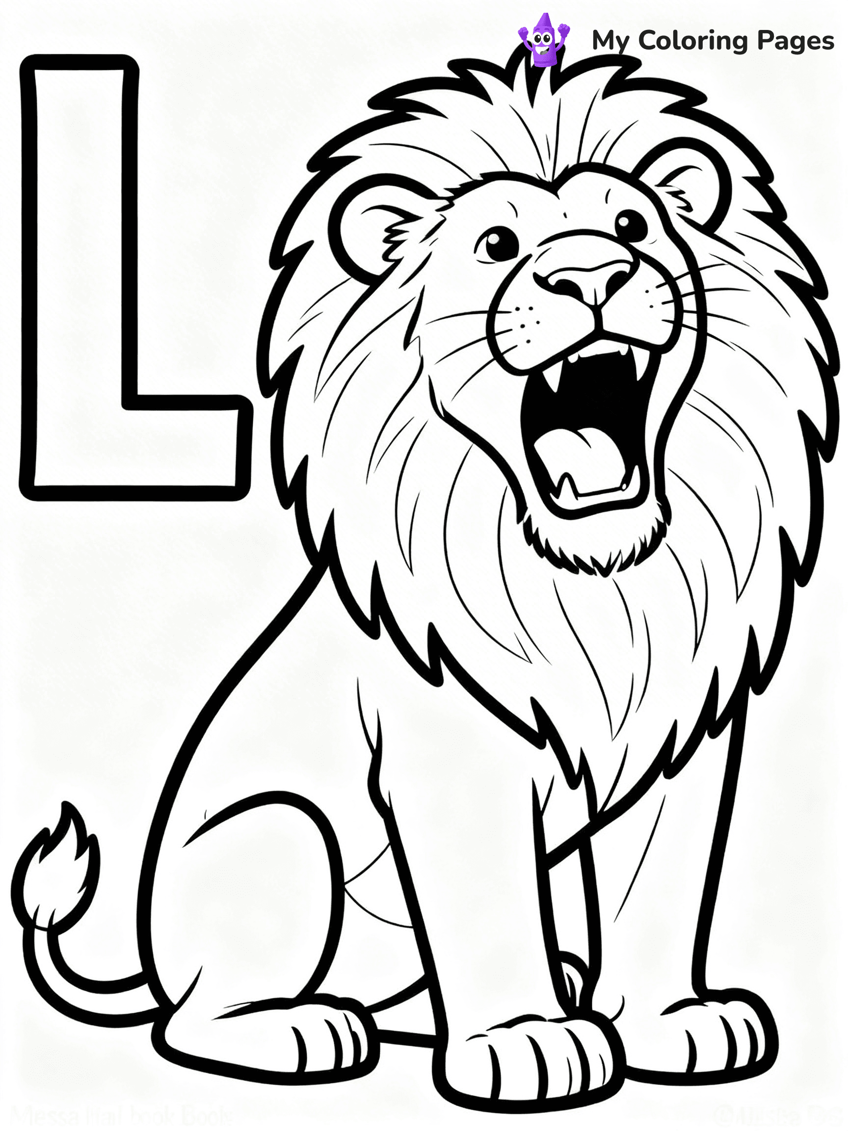 Letter L Coloring Pages - 45