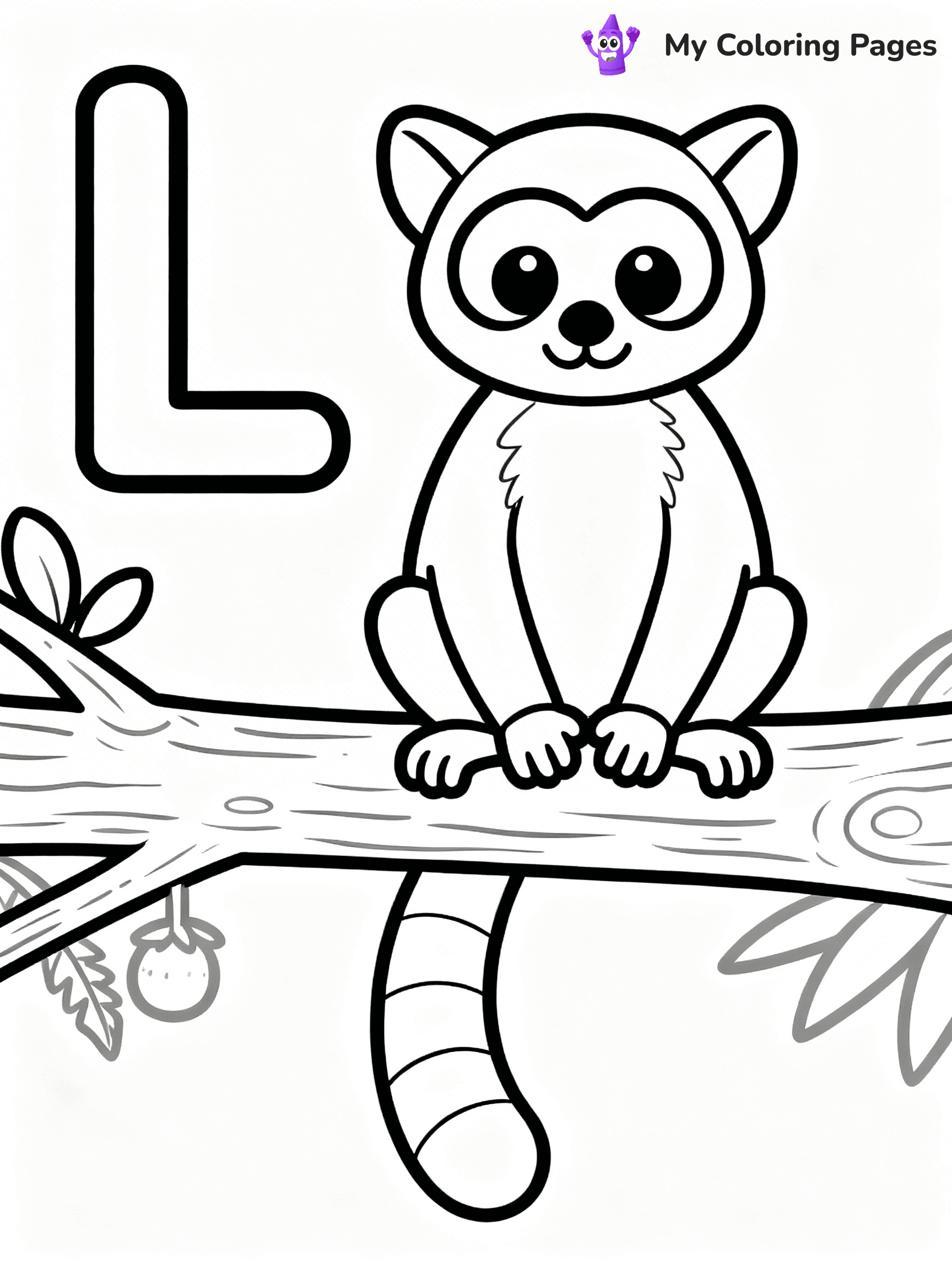 Letter L Coloring Pages - 42