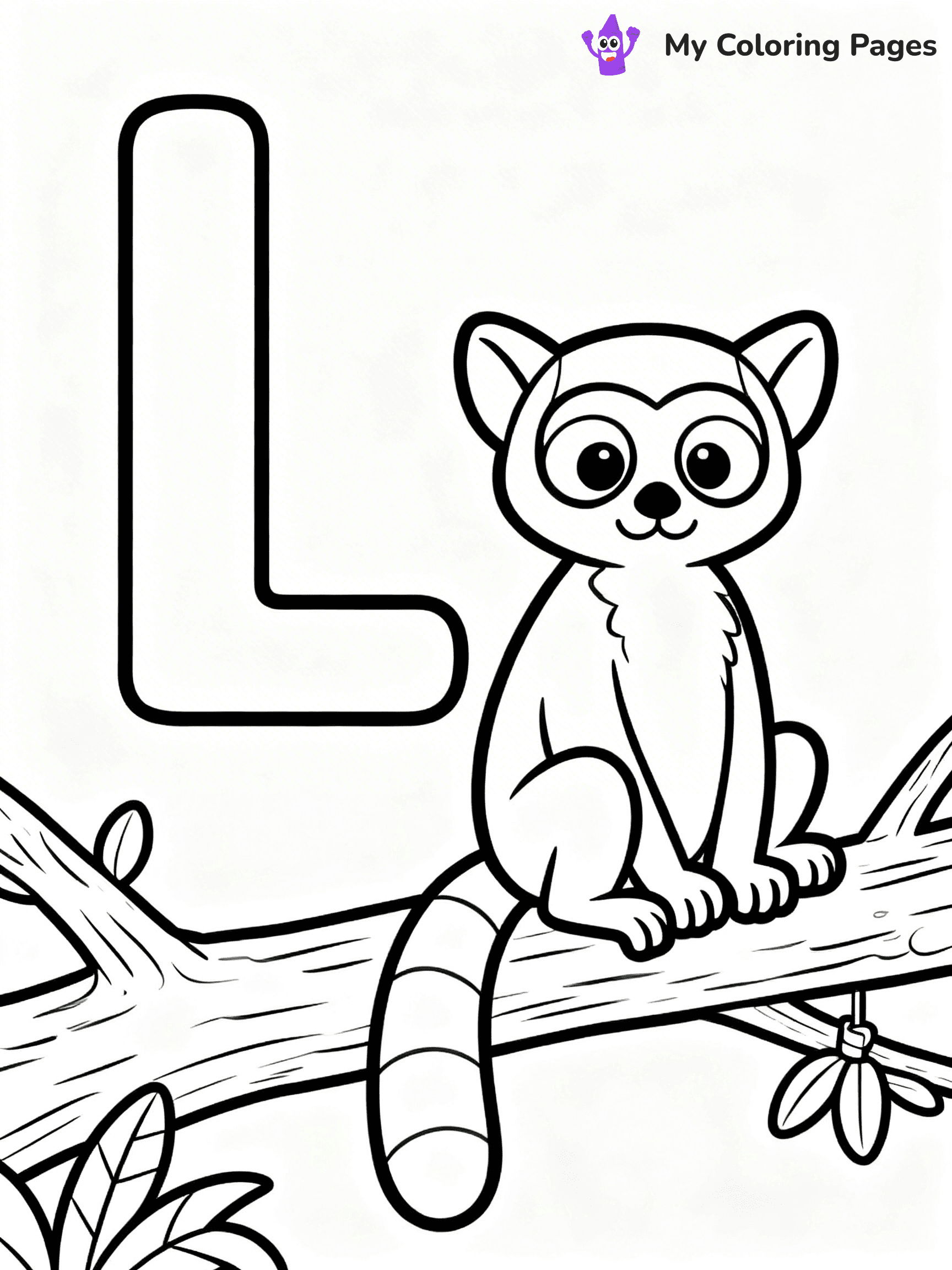 Letter L Coloring Pages - 40