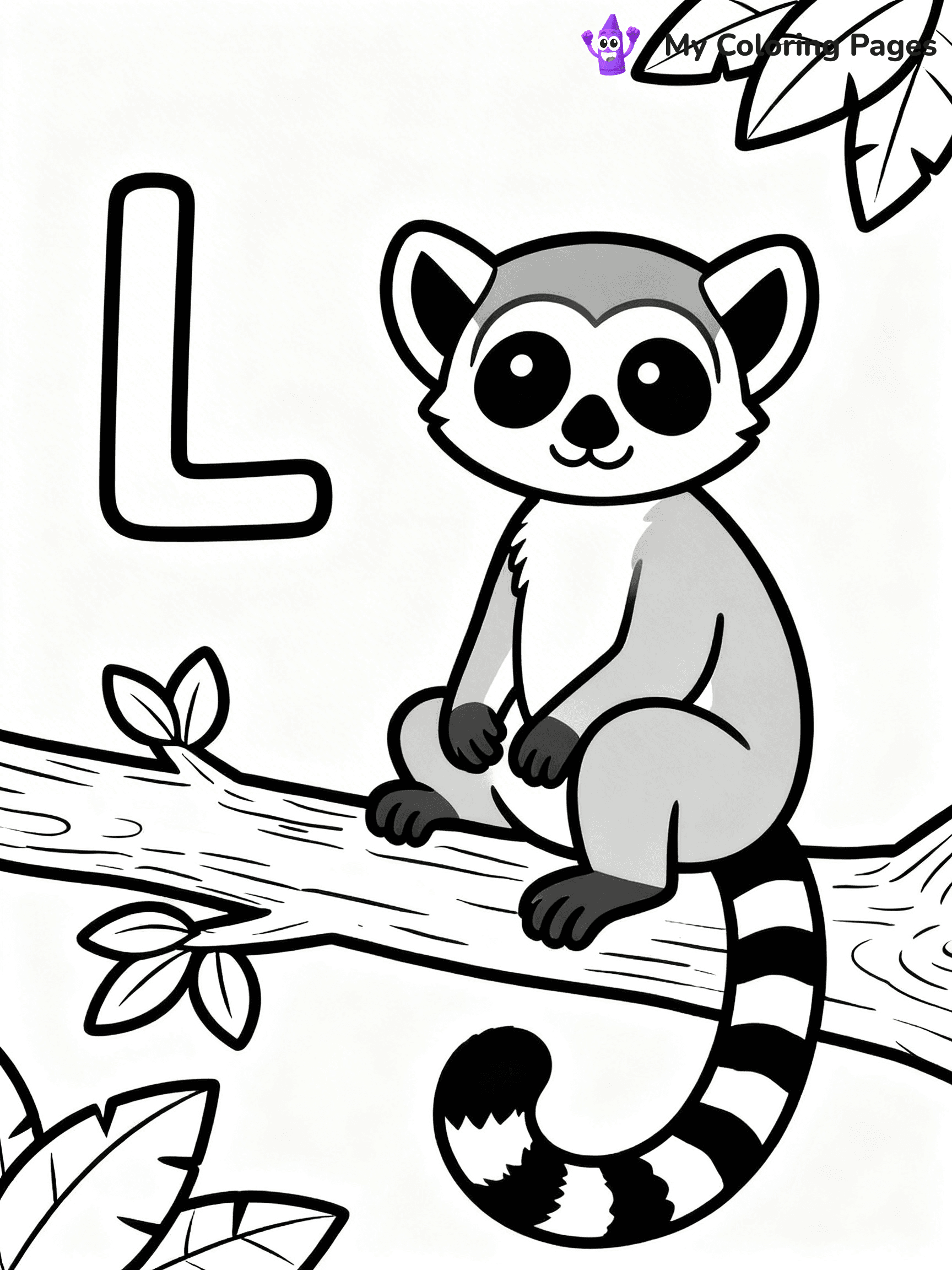 Letter L Coloring Pages - 38