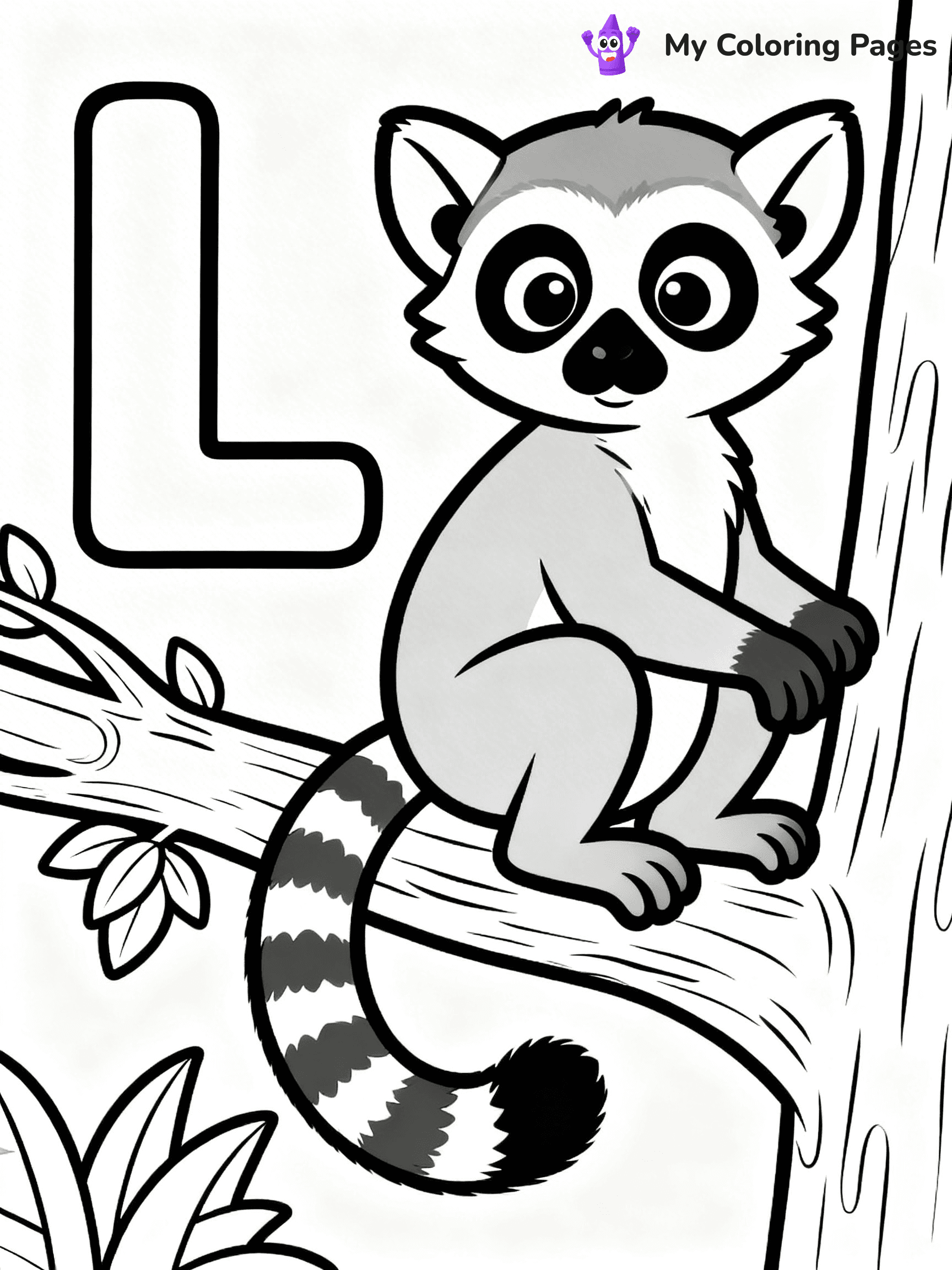 Letter L Coloring Pages - 37