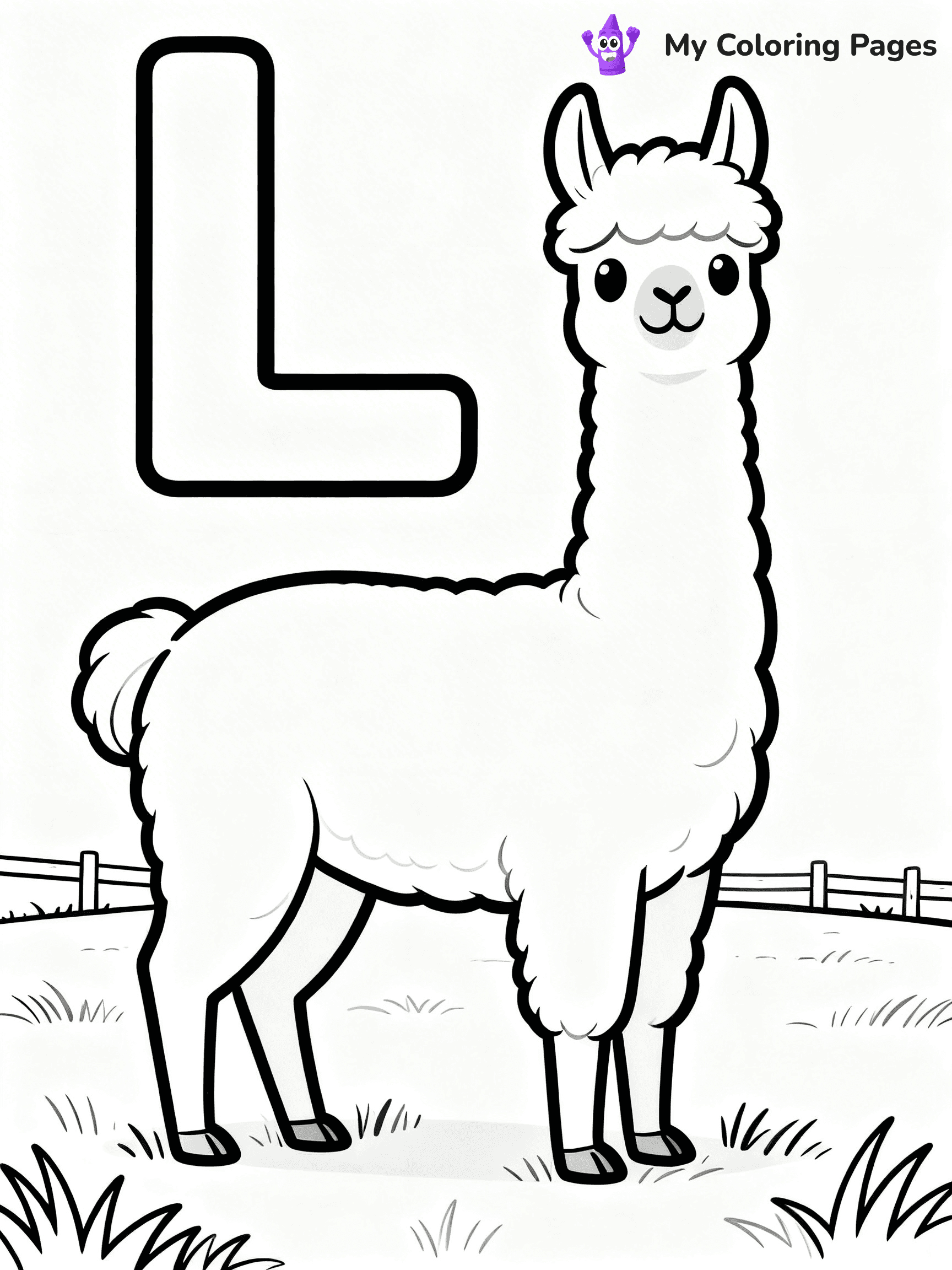 Letter L Coloring Pages - 34