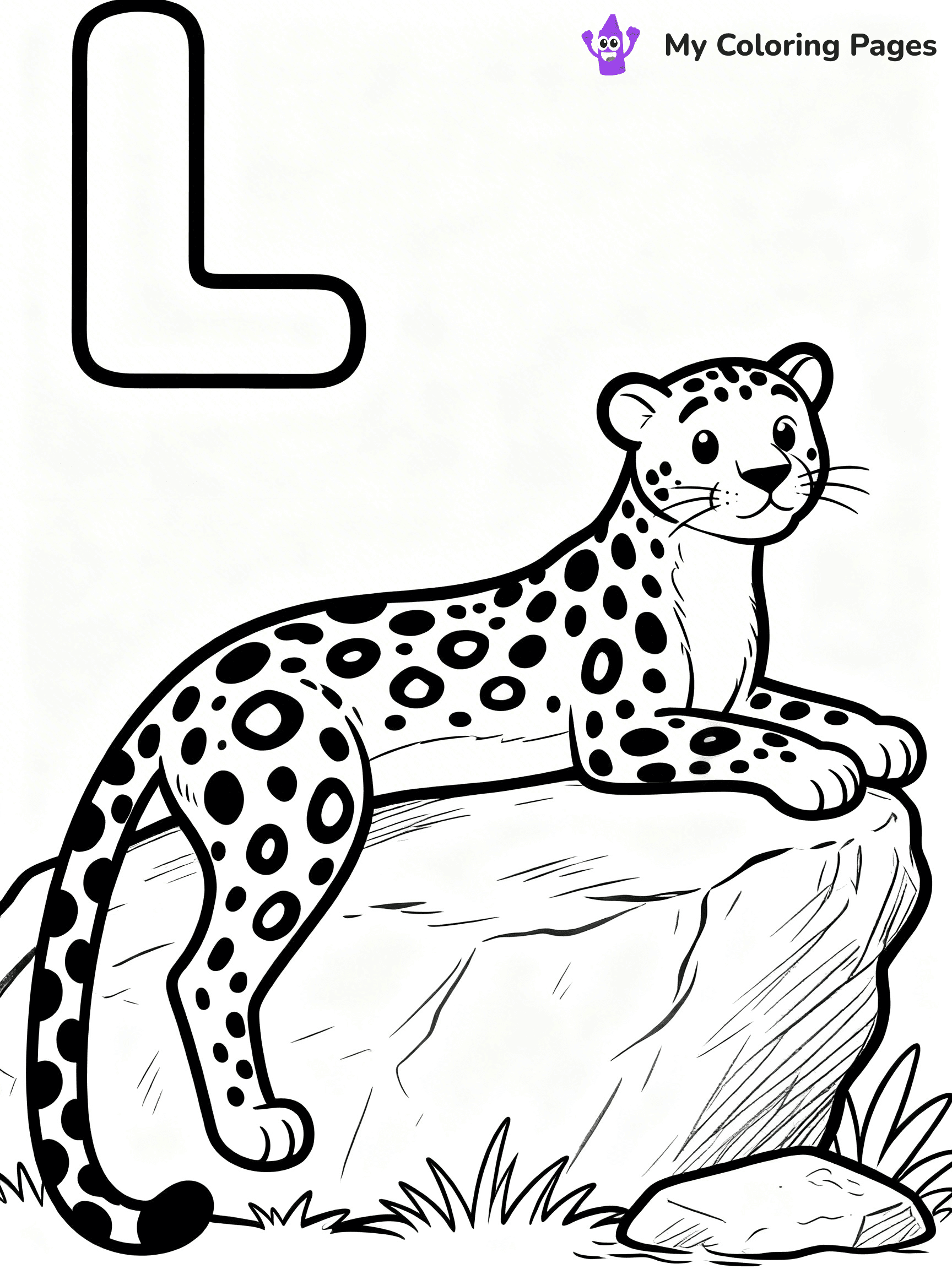 Letter L Coloring Pages - 30