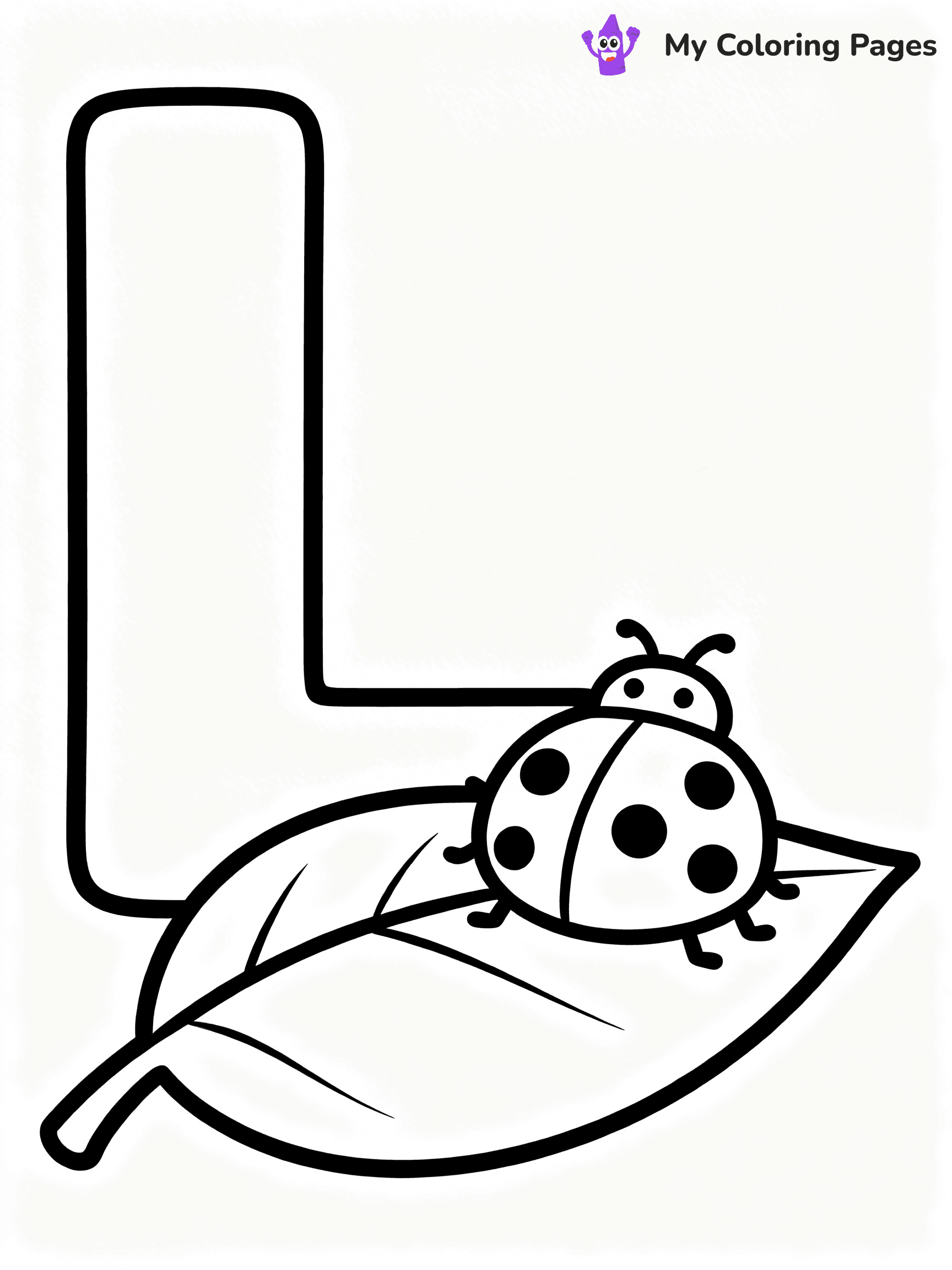 Letter L Coloring Pages - 28