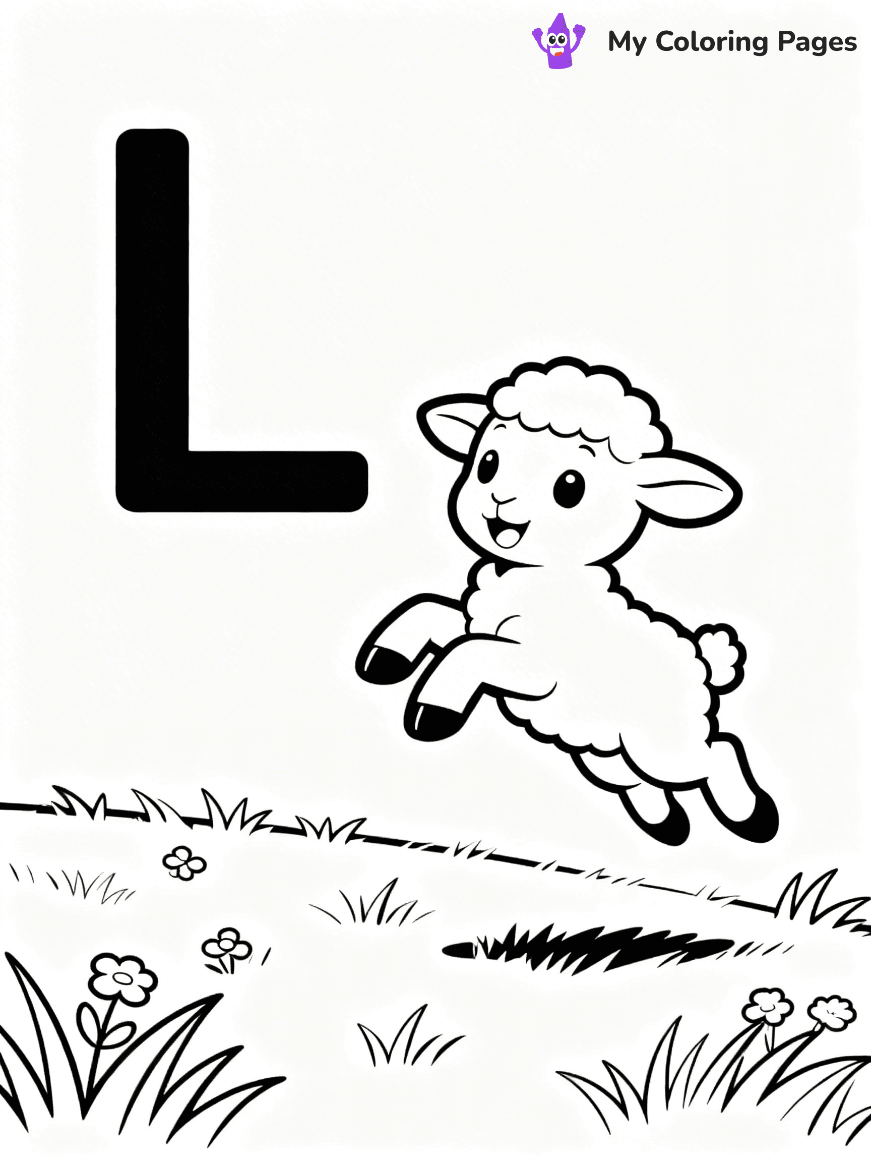 Letter L Coloring Pages - 16