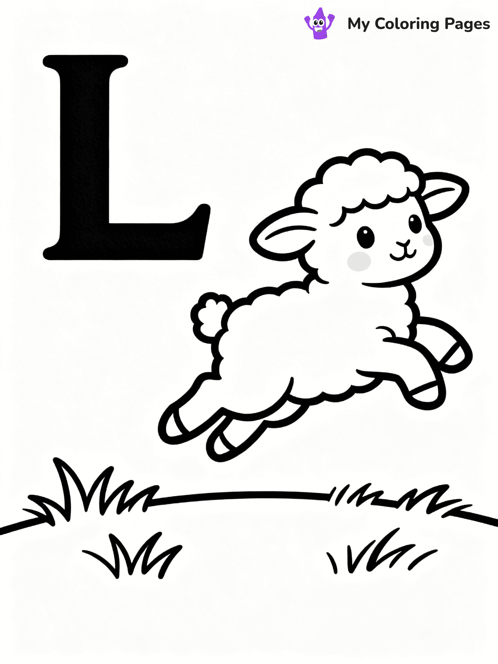 Letter L Coloring Pages - 14