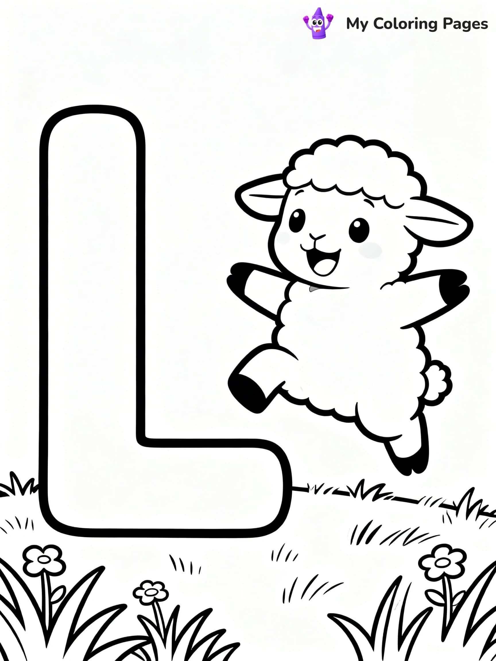 Letter L Coloring Pages - 12