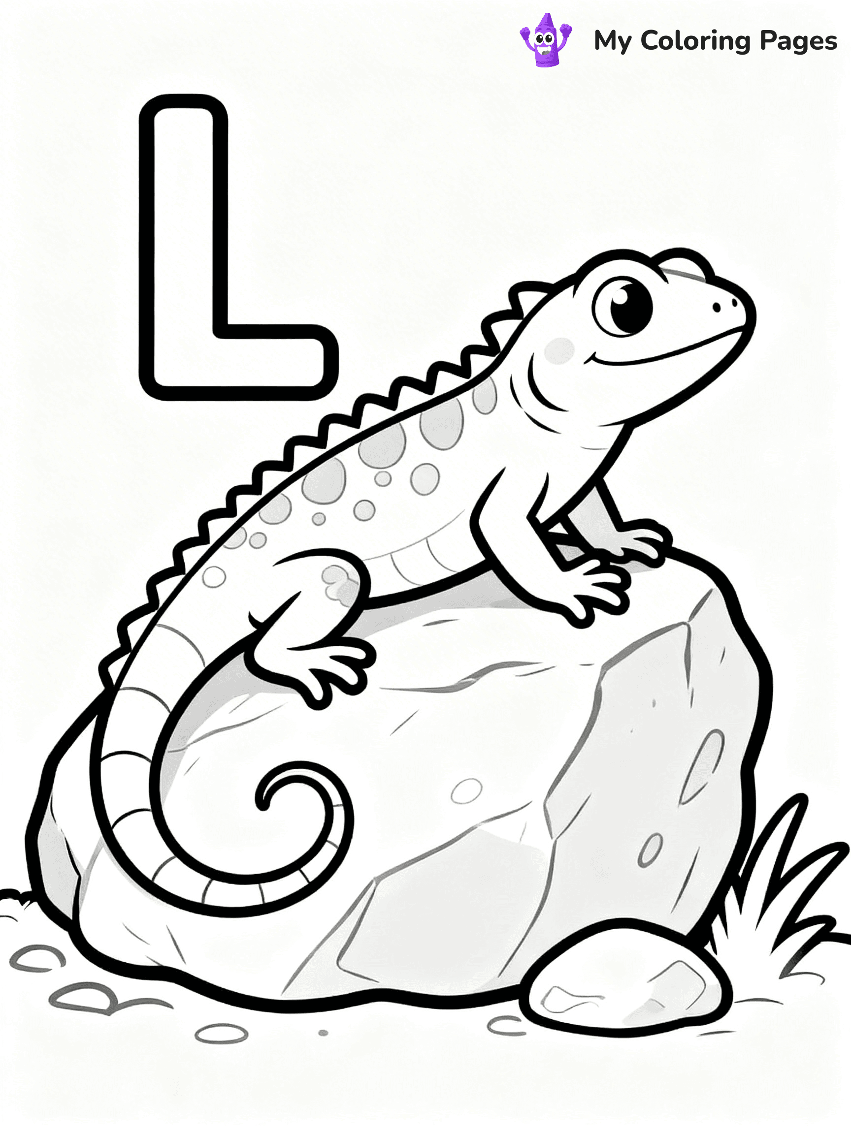 Letter L Coloring Pages - 11